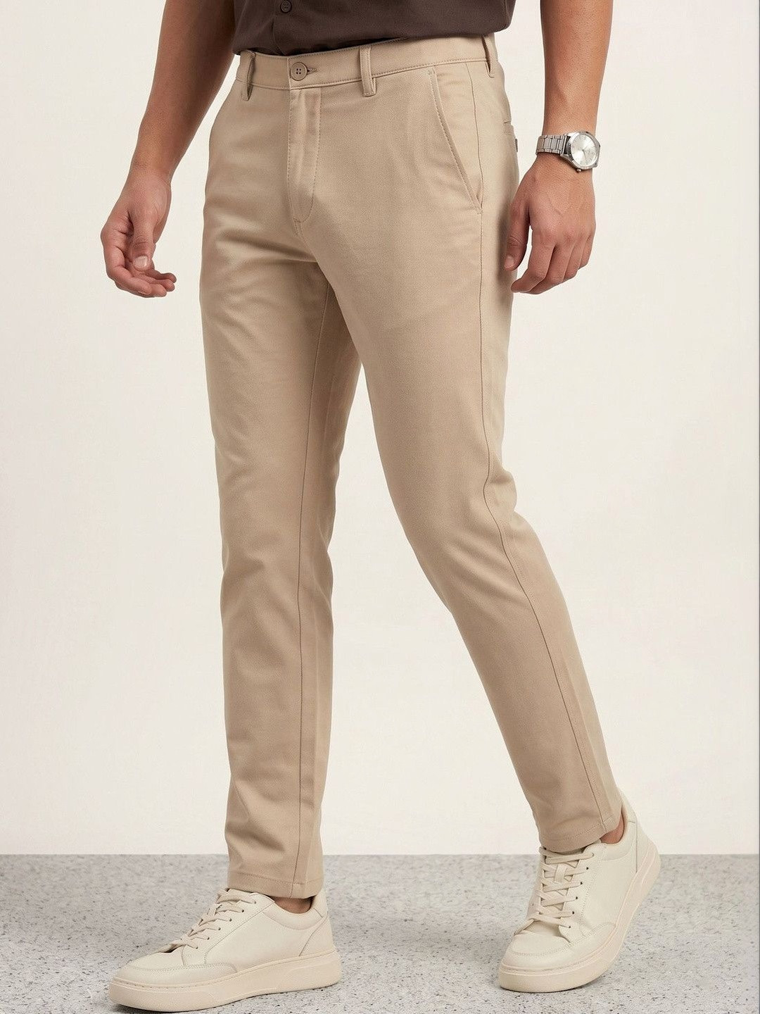 Pointer Jeans Men Original Slim Fit Chinos Trousers