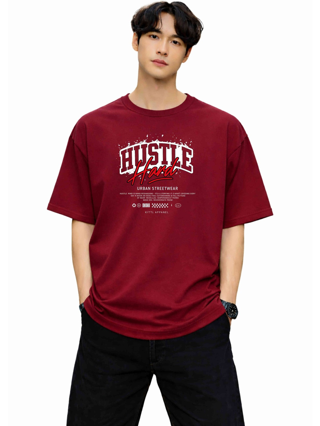 HIOR Men Typography T-shirt