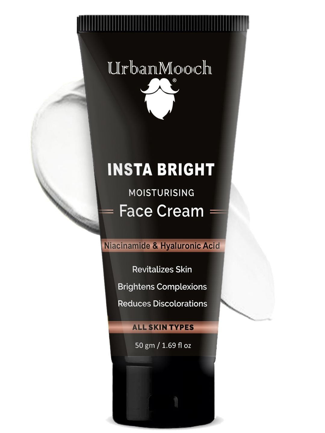 UrbanMooch Men Lightening & Brightening Moisturizing Fairness Cream - 50gm