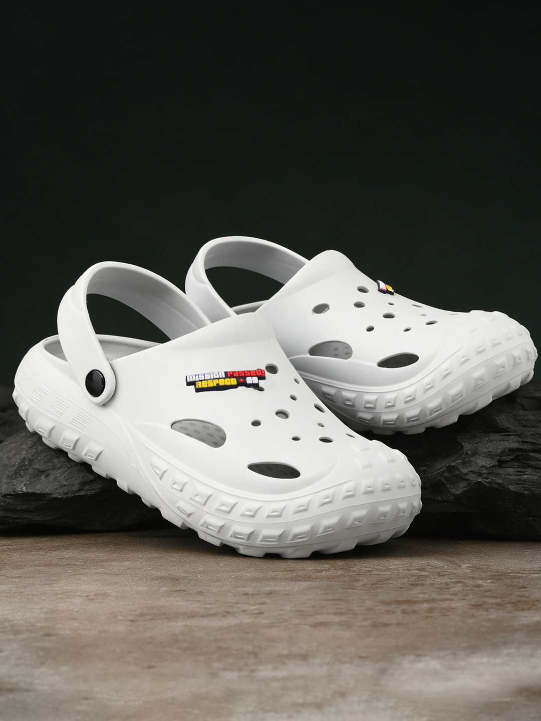 Impakto Men Lightweight & Breathable EVA Waterproof with Backstrap Slip-on Clogs