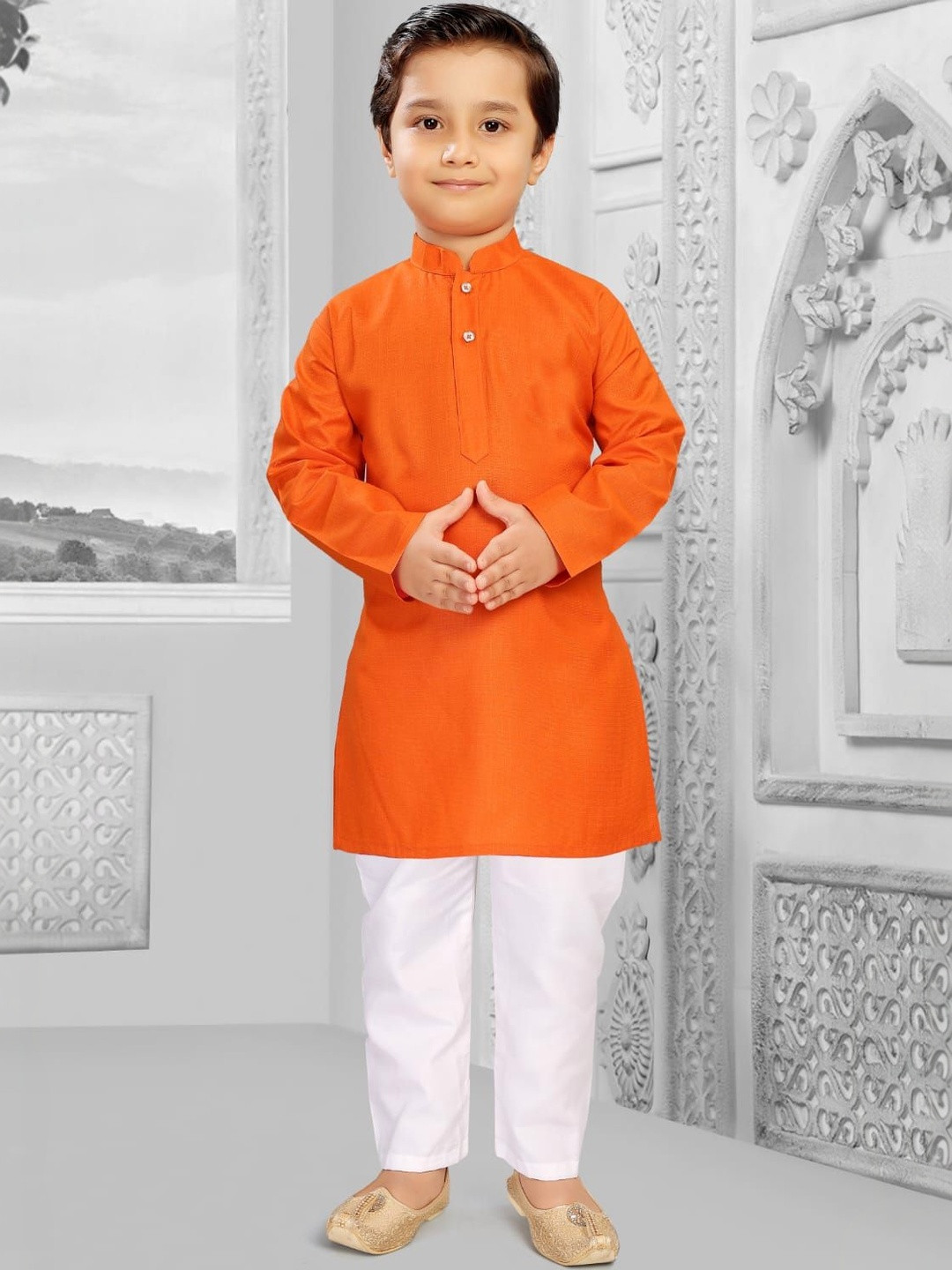 INZORA Boys Regular Kurta with Pyjamas