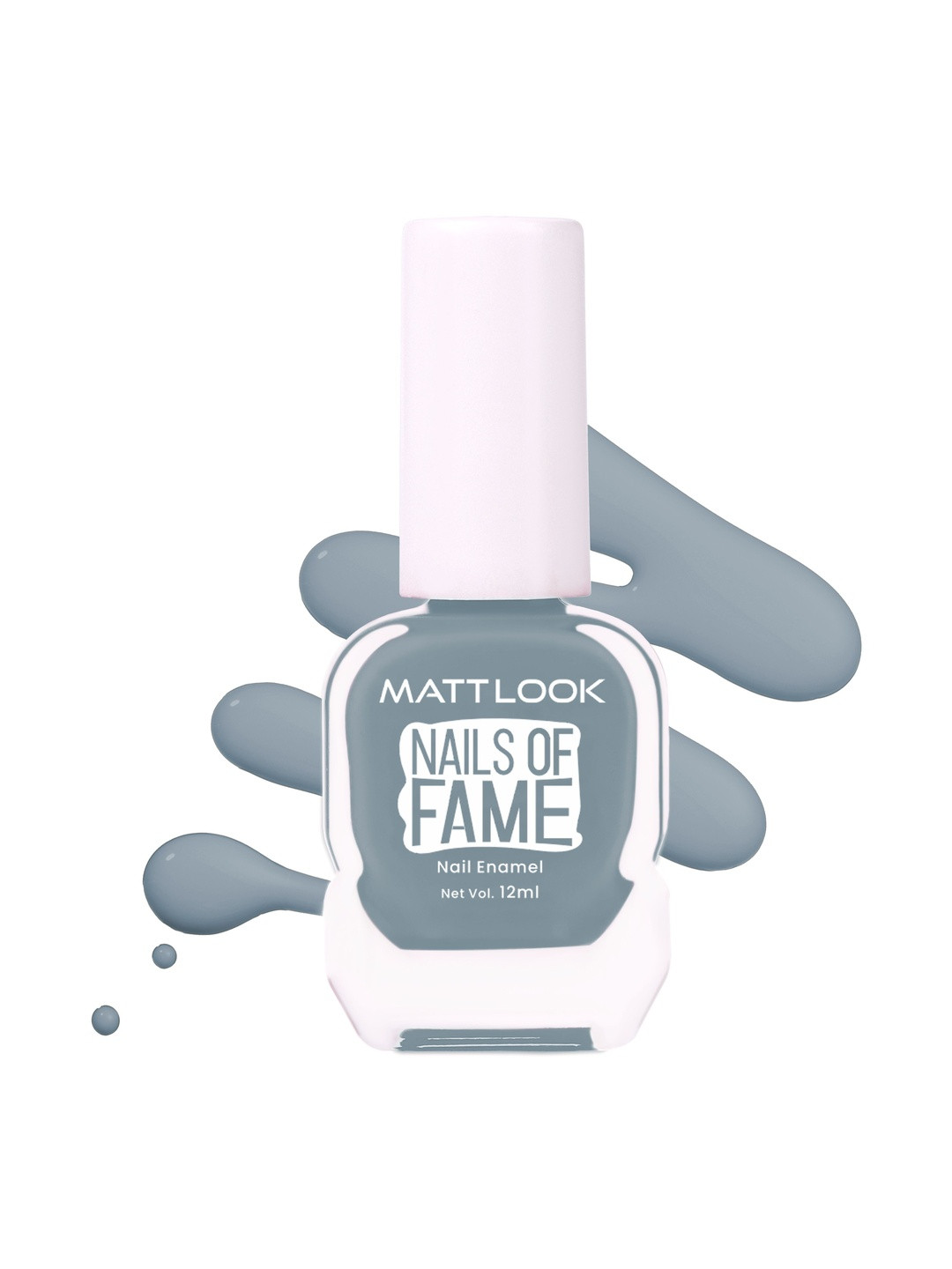 MATTLOOK Nails Of Fame Long Lasting Nail Enamel - 12 ml - Deep Sea 24