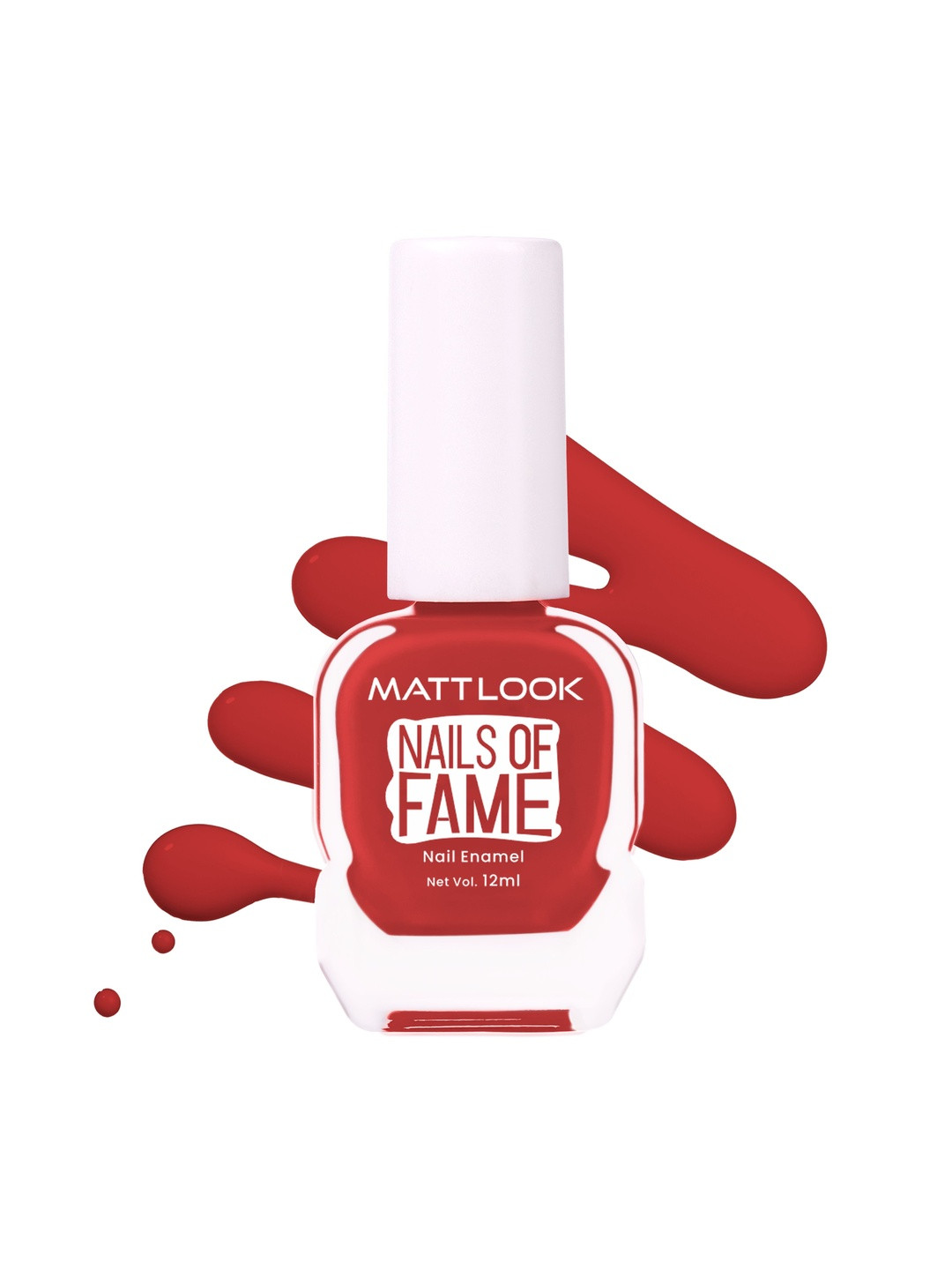 MATTLOOK Nails Of Fame Long Lasting Nail Enamel - 12 ml - Spicy Brick 37