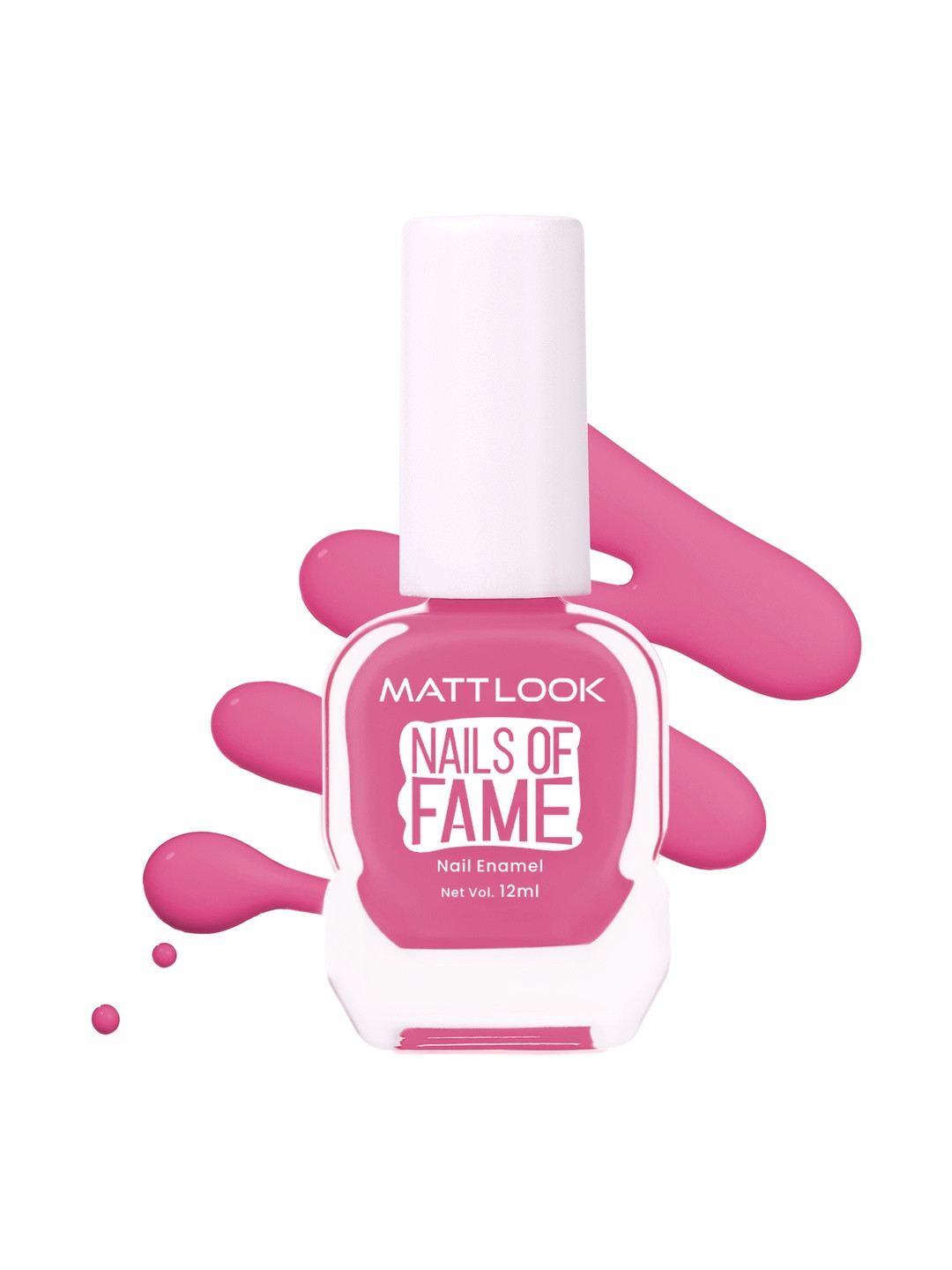 MATTLOOK Nails Of Fame Long Lasting Nail Enamel - 12 ml - Blush Me 33