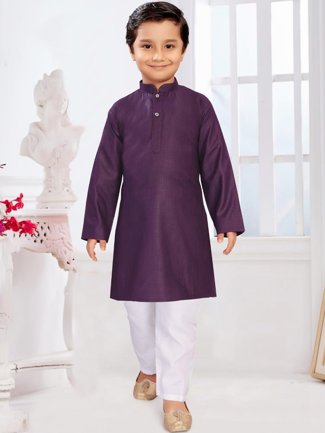 INZORA Boys Regular Kurta with Pyjamas