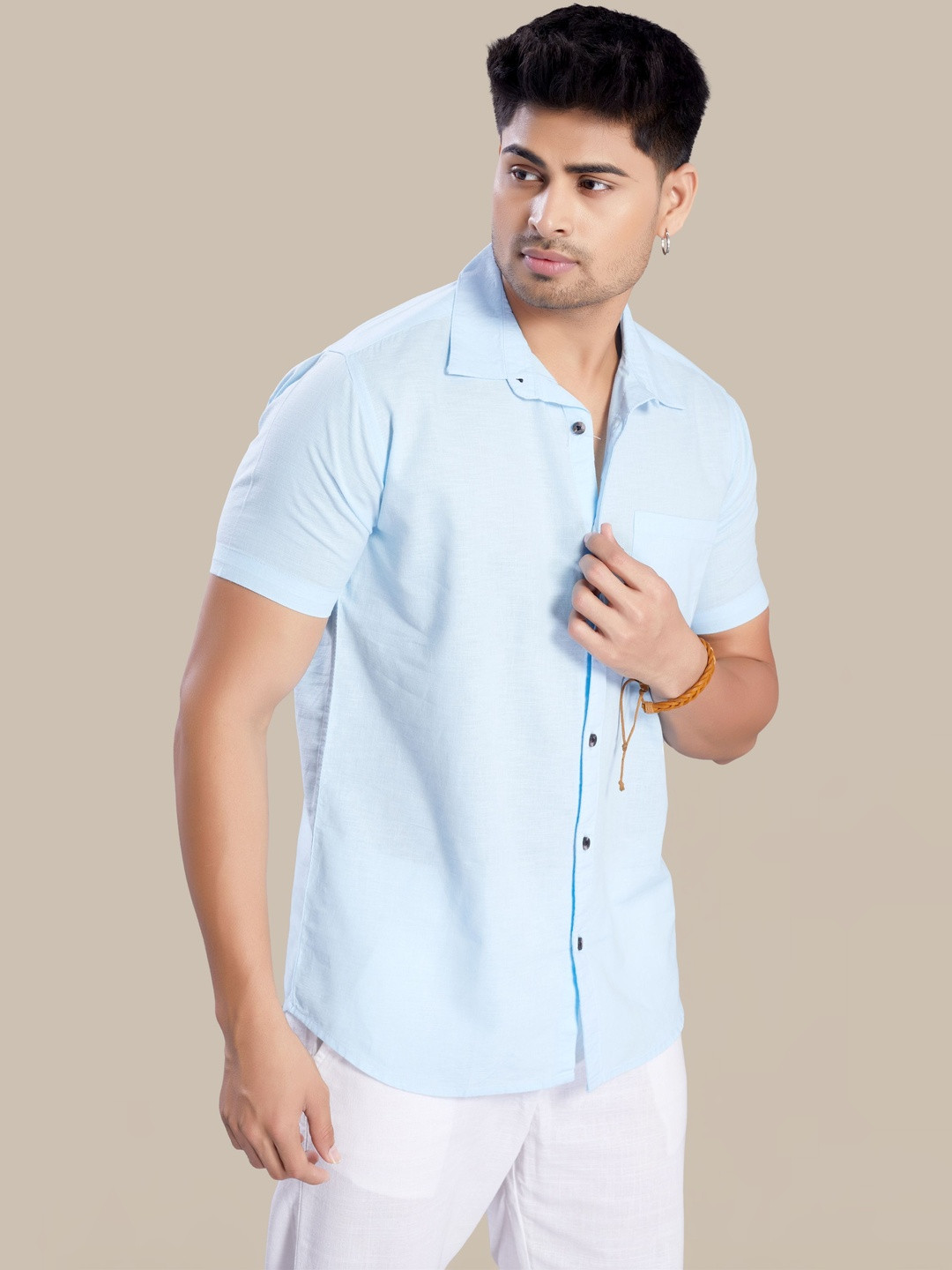 Mast & Harbour Men Club Slim Fit Casual Shirt