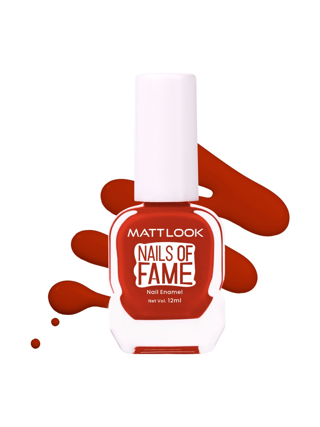 MATTLOOK Nails Of Fame Long Lasting Nail Enamel - 12 ml - Sexy Red 15