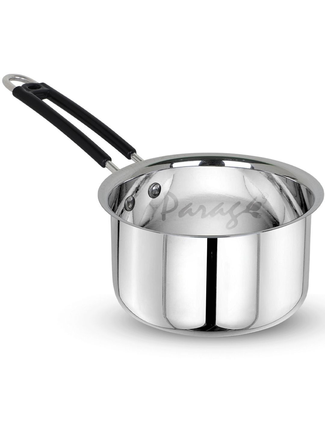 Parage Stainless Steel Hammered Heavy Gauge Induction & Gas Stove Safe Saucepan 1.25 L