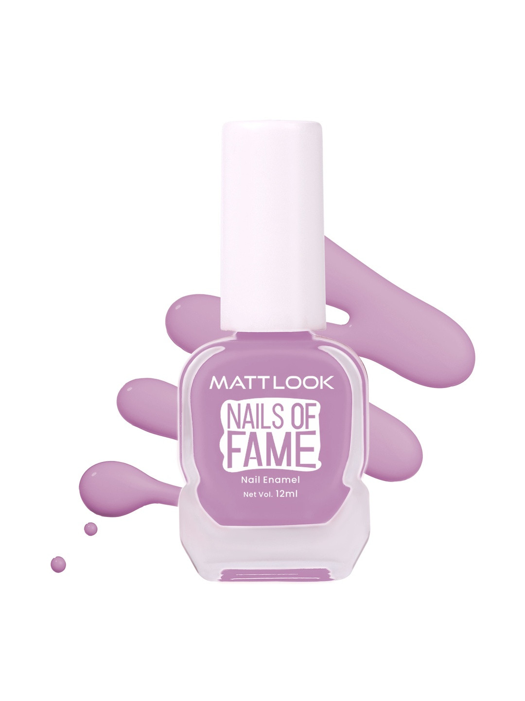 MATTLOOK Nails Of Fame Long Lasting Nail Enamel - 12 ml - Cozy Mauve 17