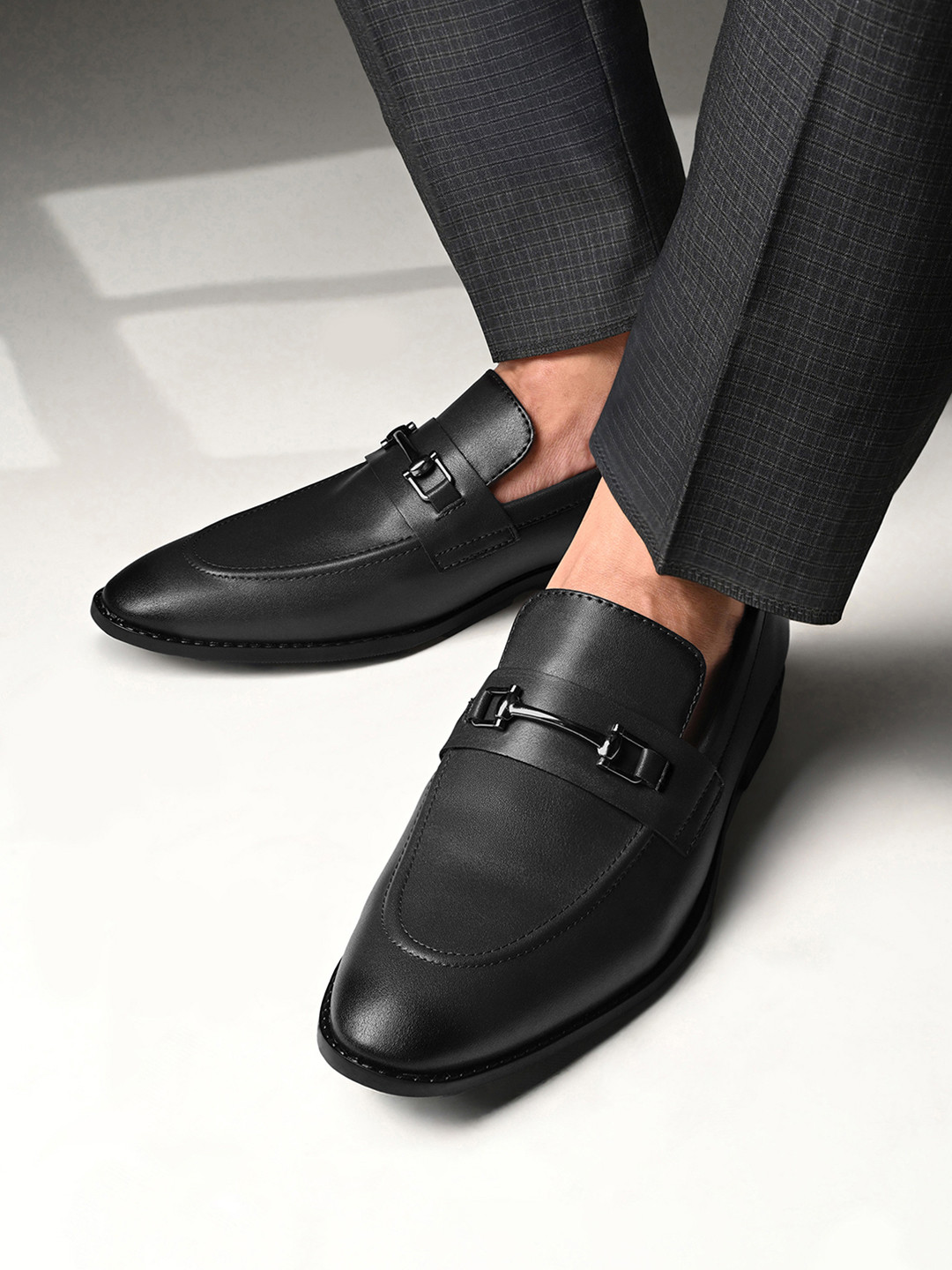 LOUIS STITCH Men Formal Slip On Moccasin Shoes