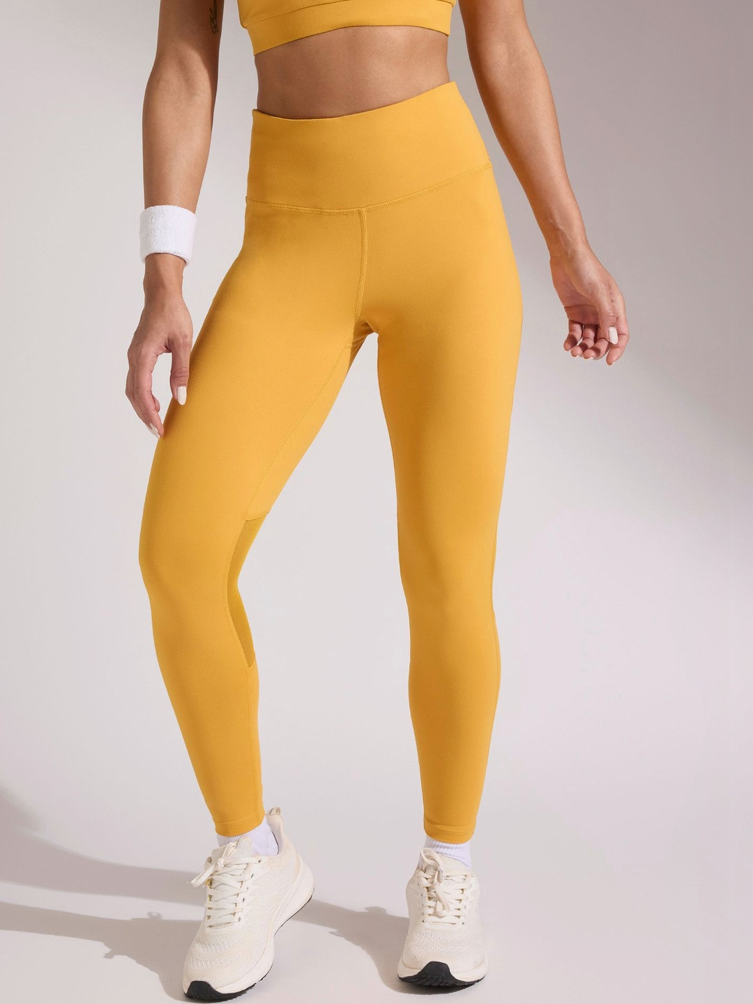 INCITE Women Mesh Flow Ankle-Length Gym Leggings