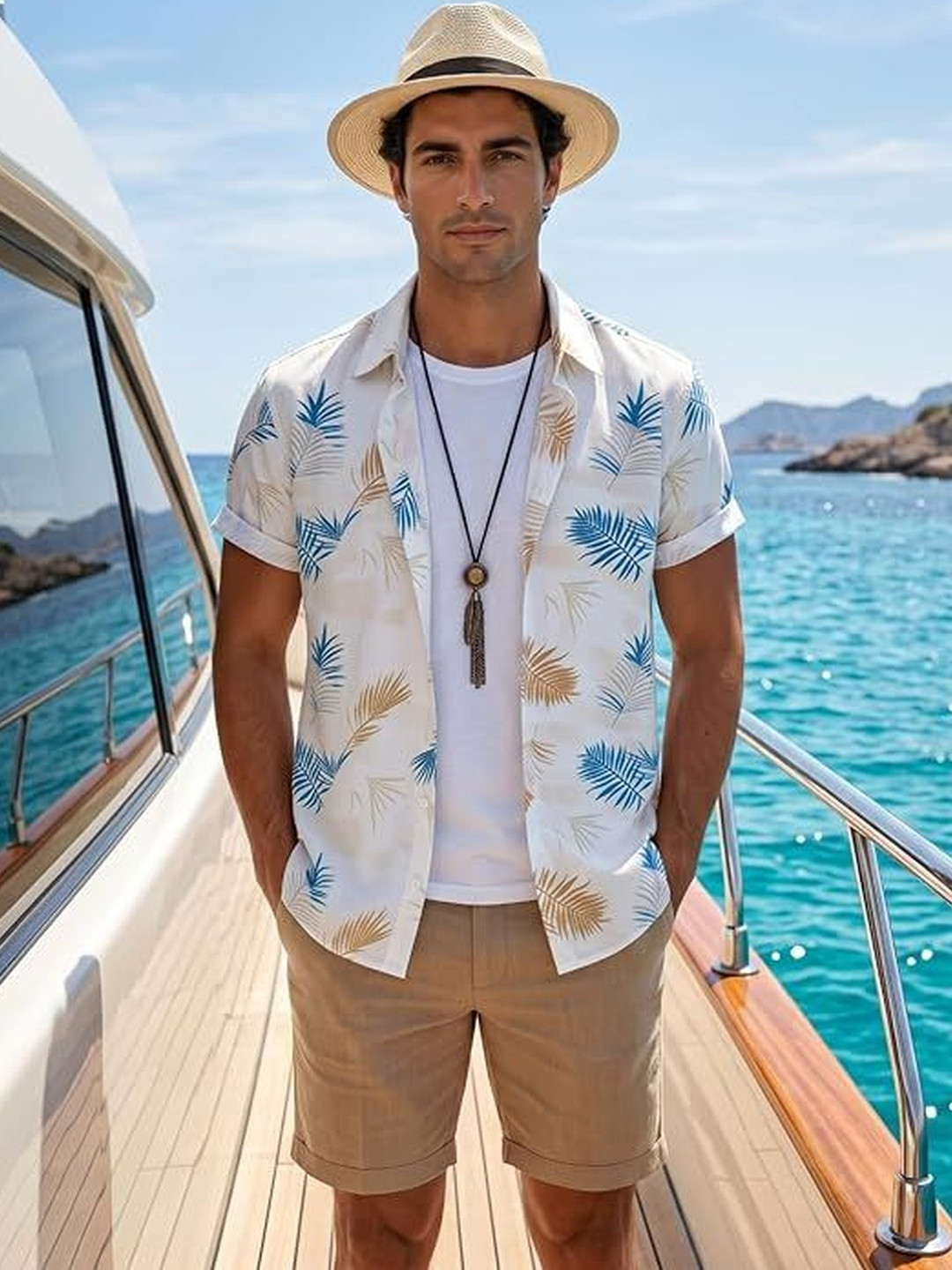 FUNKY RICH Men Standard Floral Printed Casual Shirt
