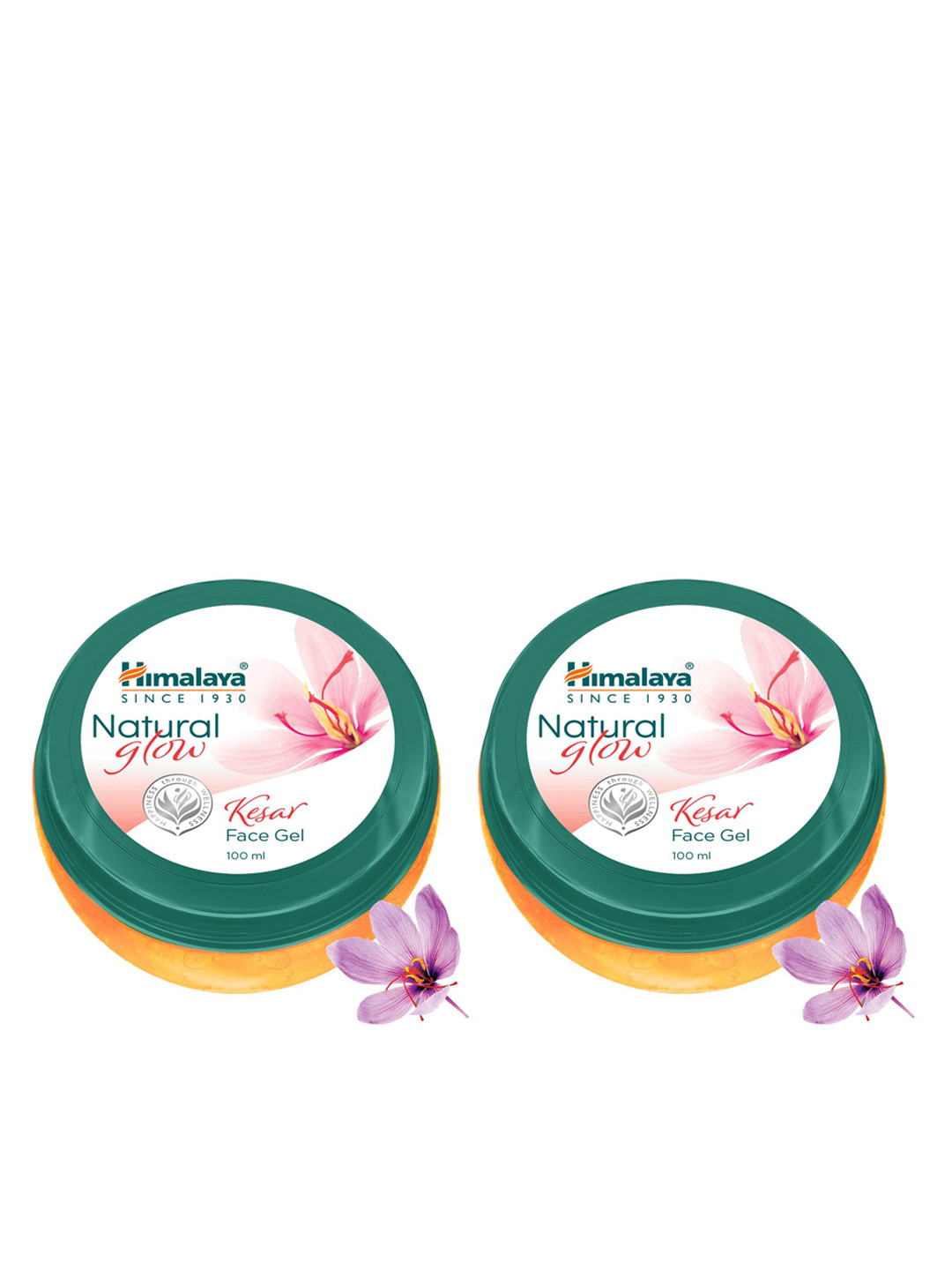 Himalaya Set of 2 Natural Glow Kesar Face Gel