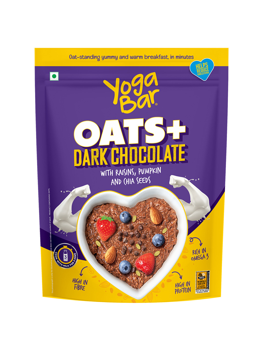 Yogabar Dark Chocolate Oats - 1kg