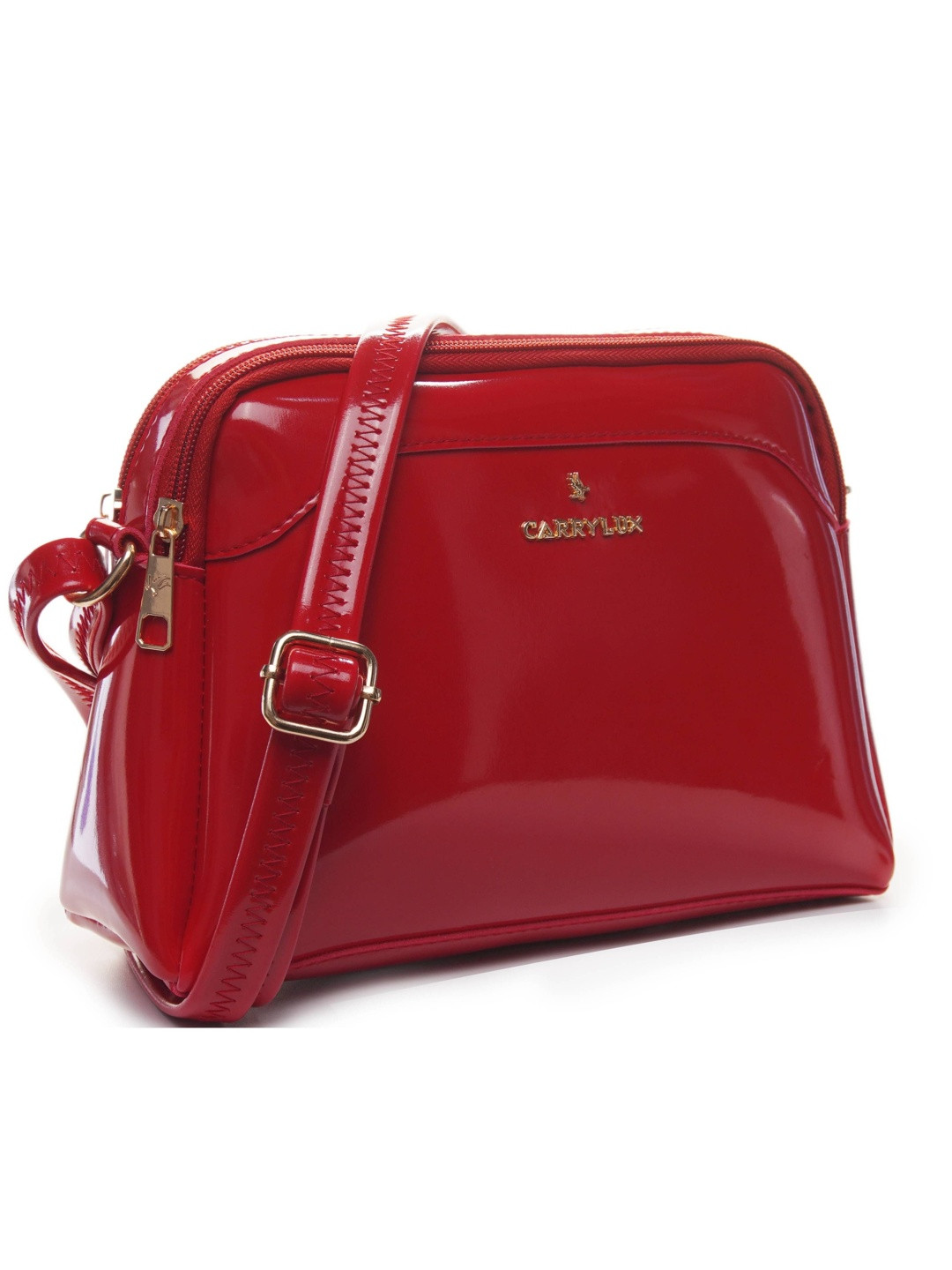 CarryLux Solid Cherry Red Sling Bag