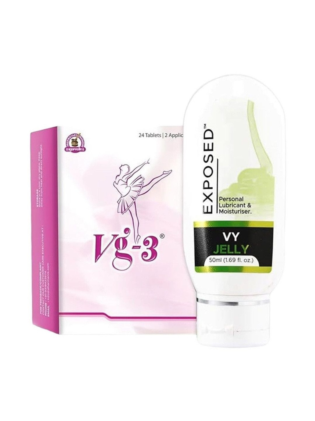EXPOSED Vy Jelly - 50 ml & VG3 - 24 Tablets