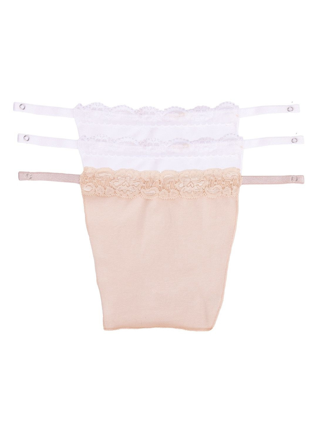 Finesse Miracle Cami Pack Of 3 Clip On Mock Camisoles