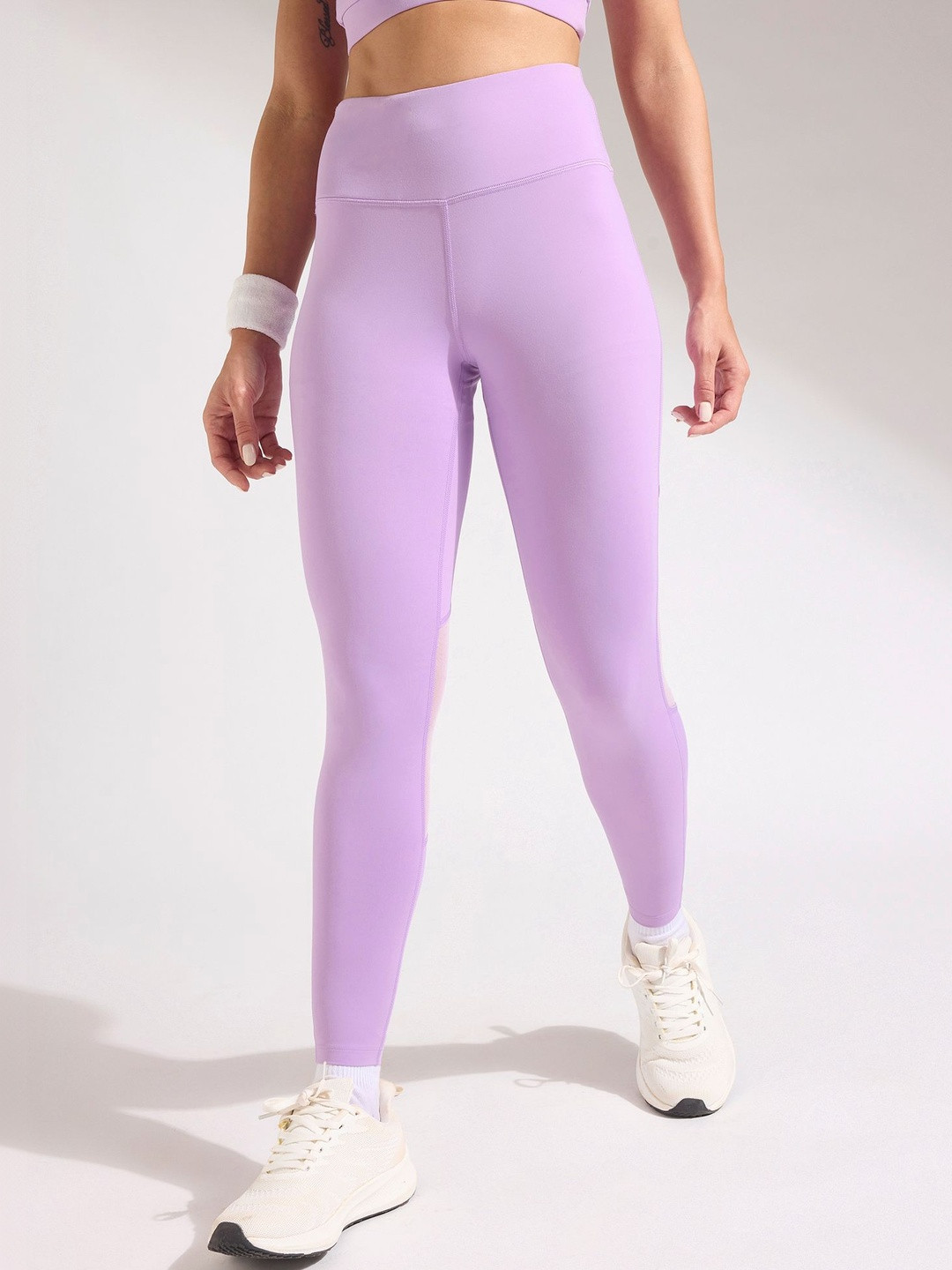 INCITE Women Mesh Flow Ankle-Length Gym Leggings