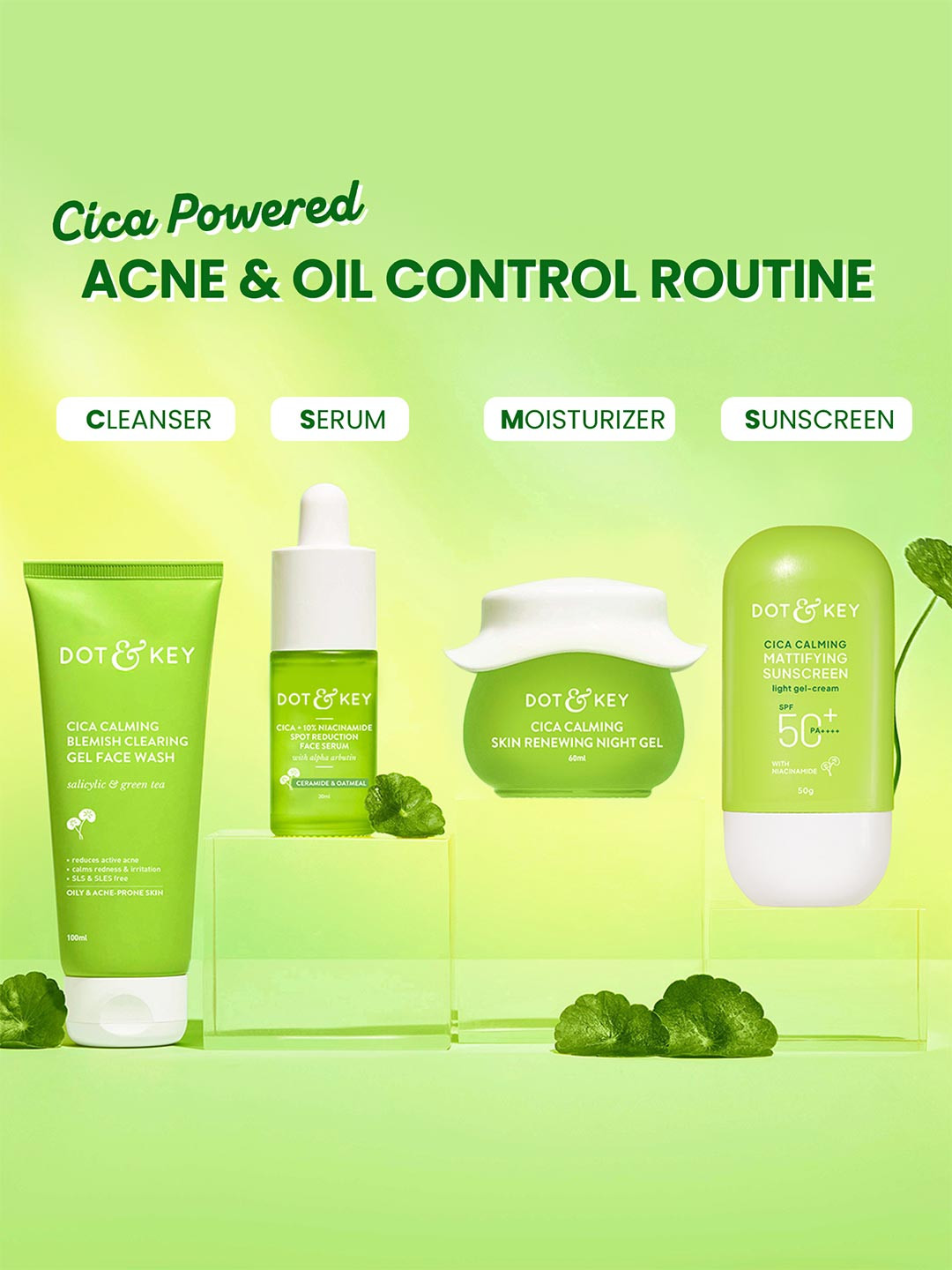 DOT & KEY Niacinamide & Cica Calming Skin Care Gift Set