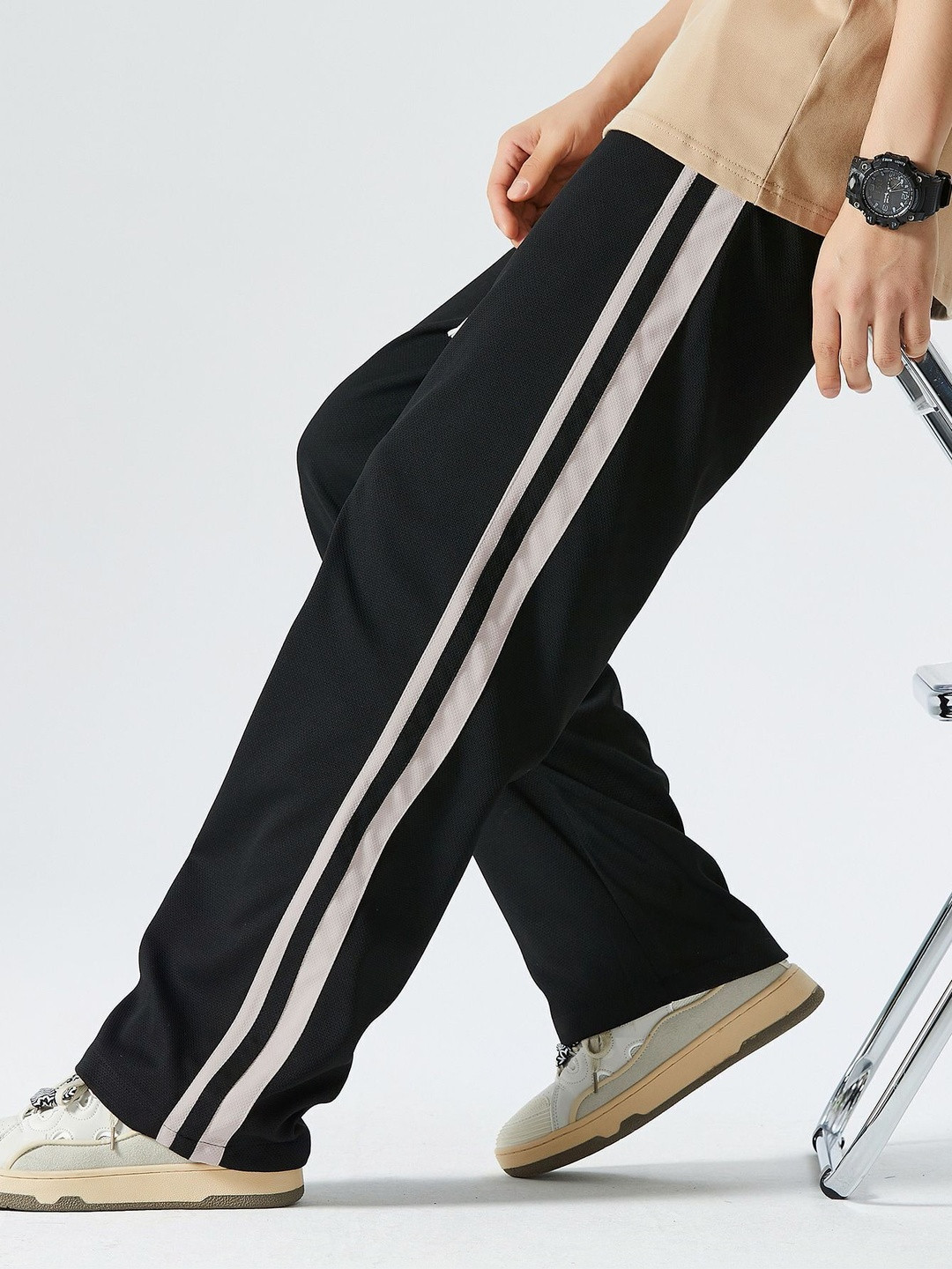 CHROVEL Men Slim Fit Track Pants