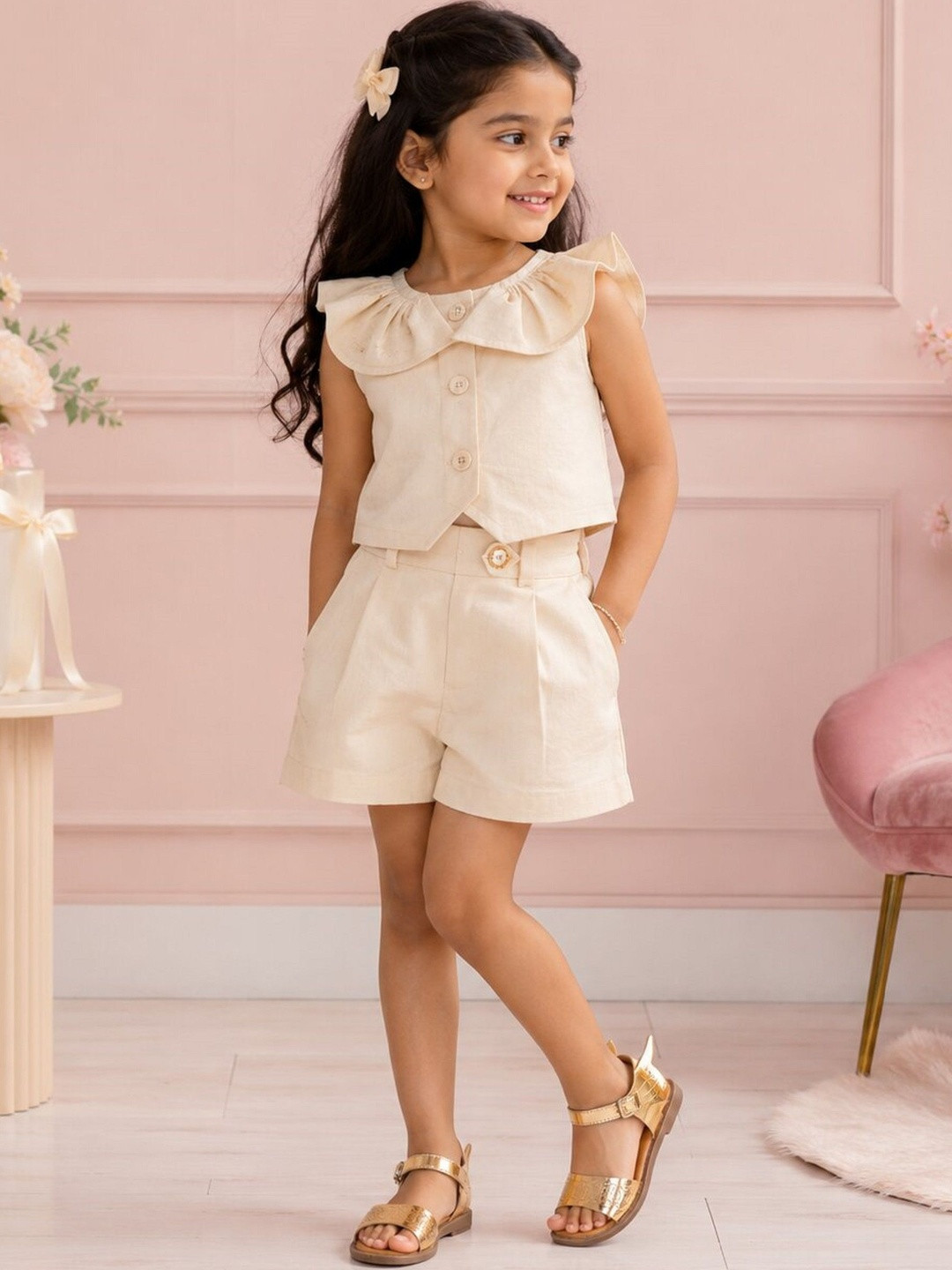 YK Girls PU Comfort Sandals
