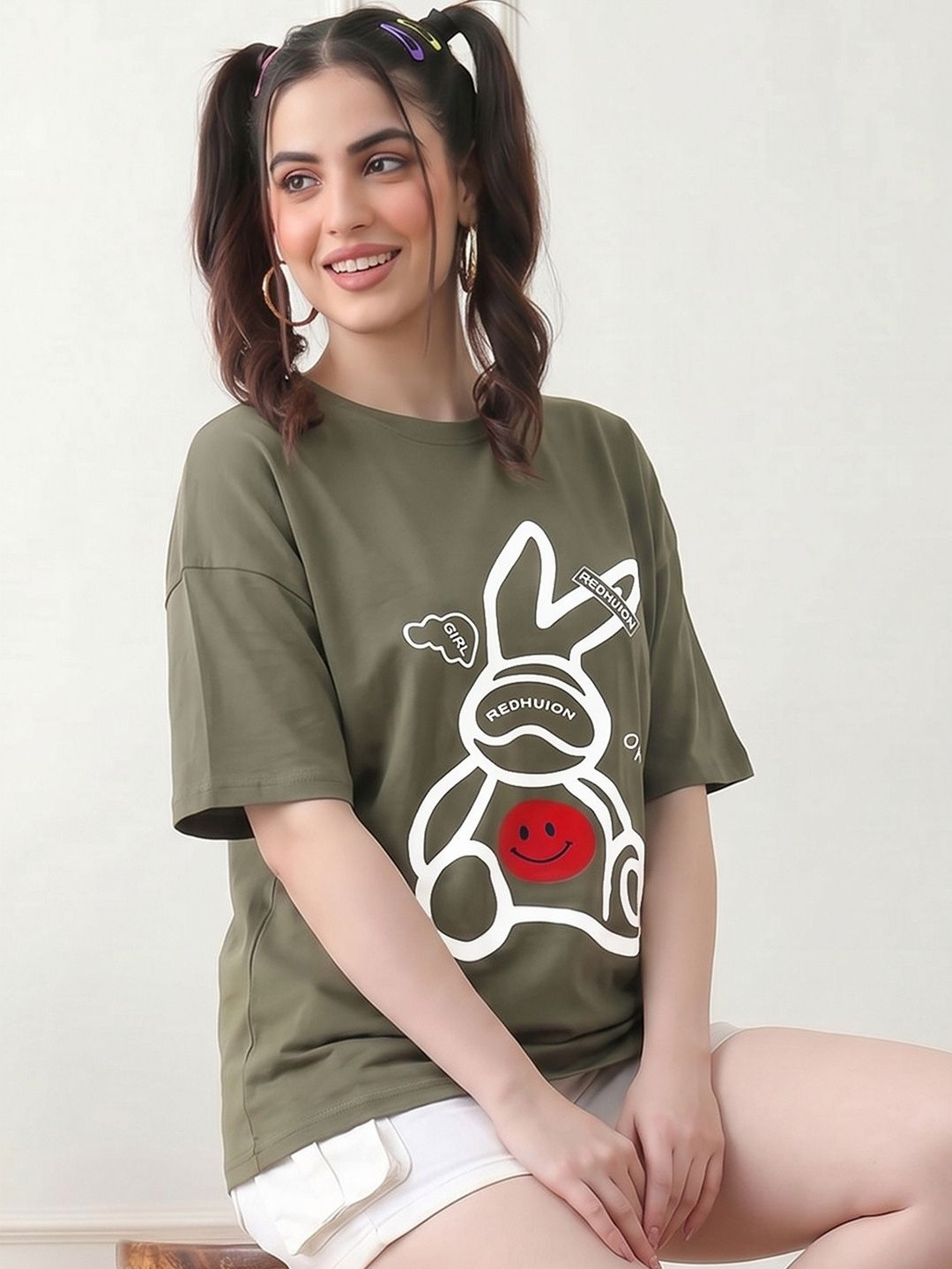 ADDYVERO Women Printed T-shirt