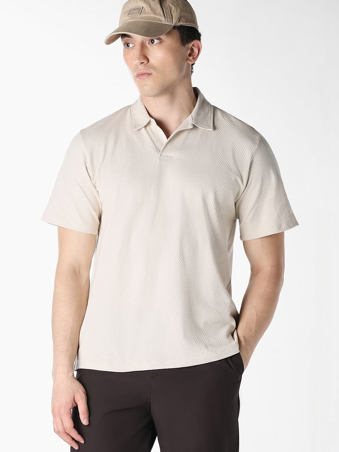 Jack & Jones Men Polo Collar T-shirt