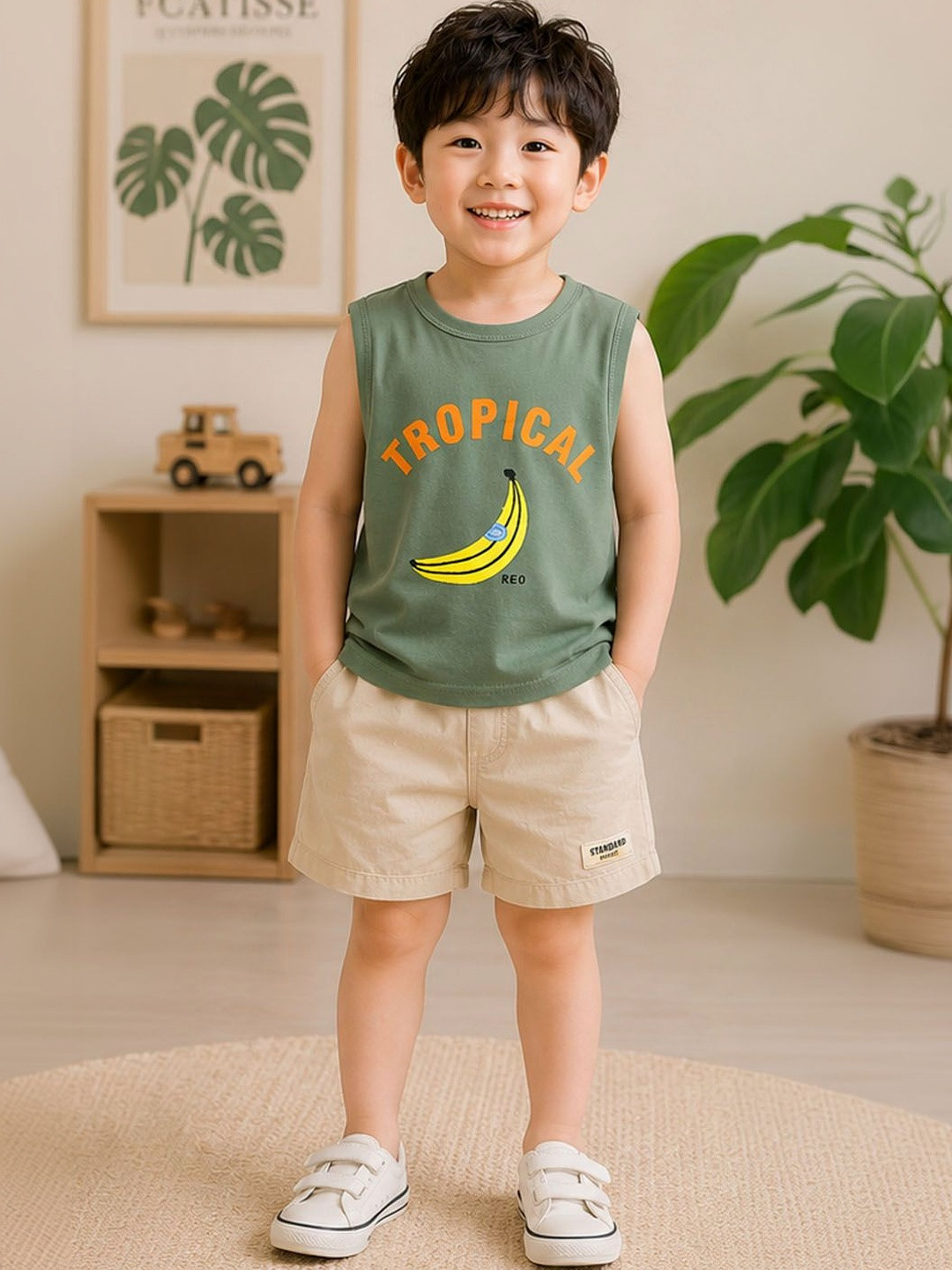 YK Boys Graphic Printed TShirts