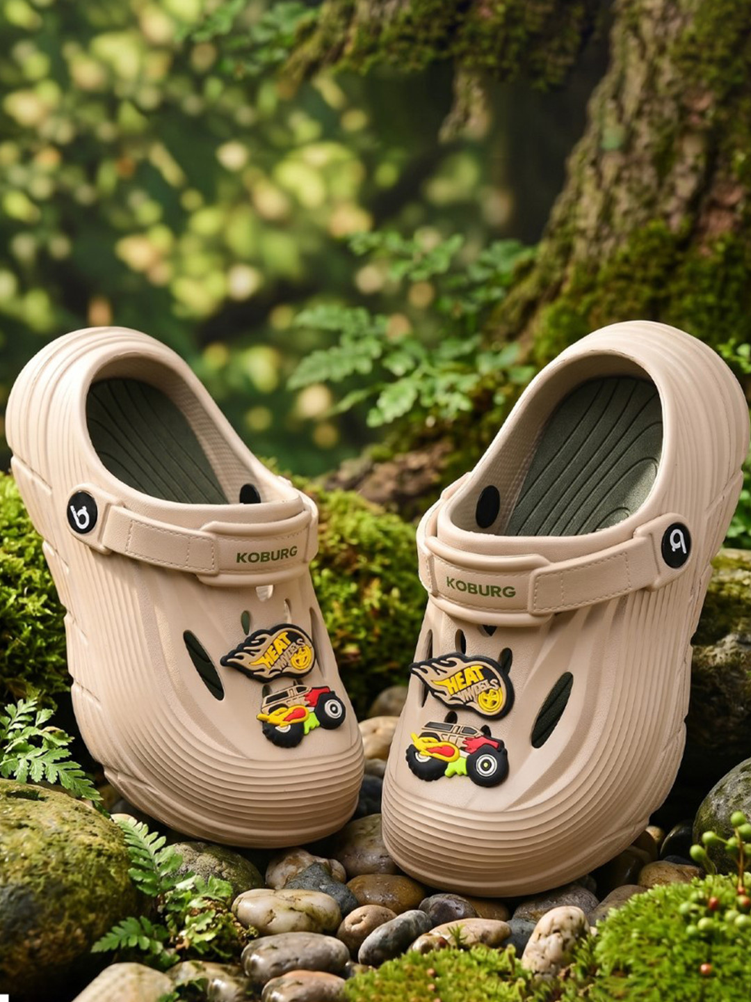 Koburg Unisex Kids Printed Clogs