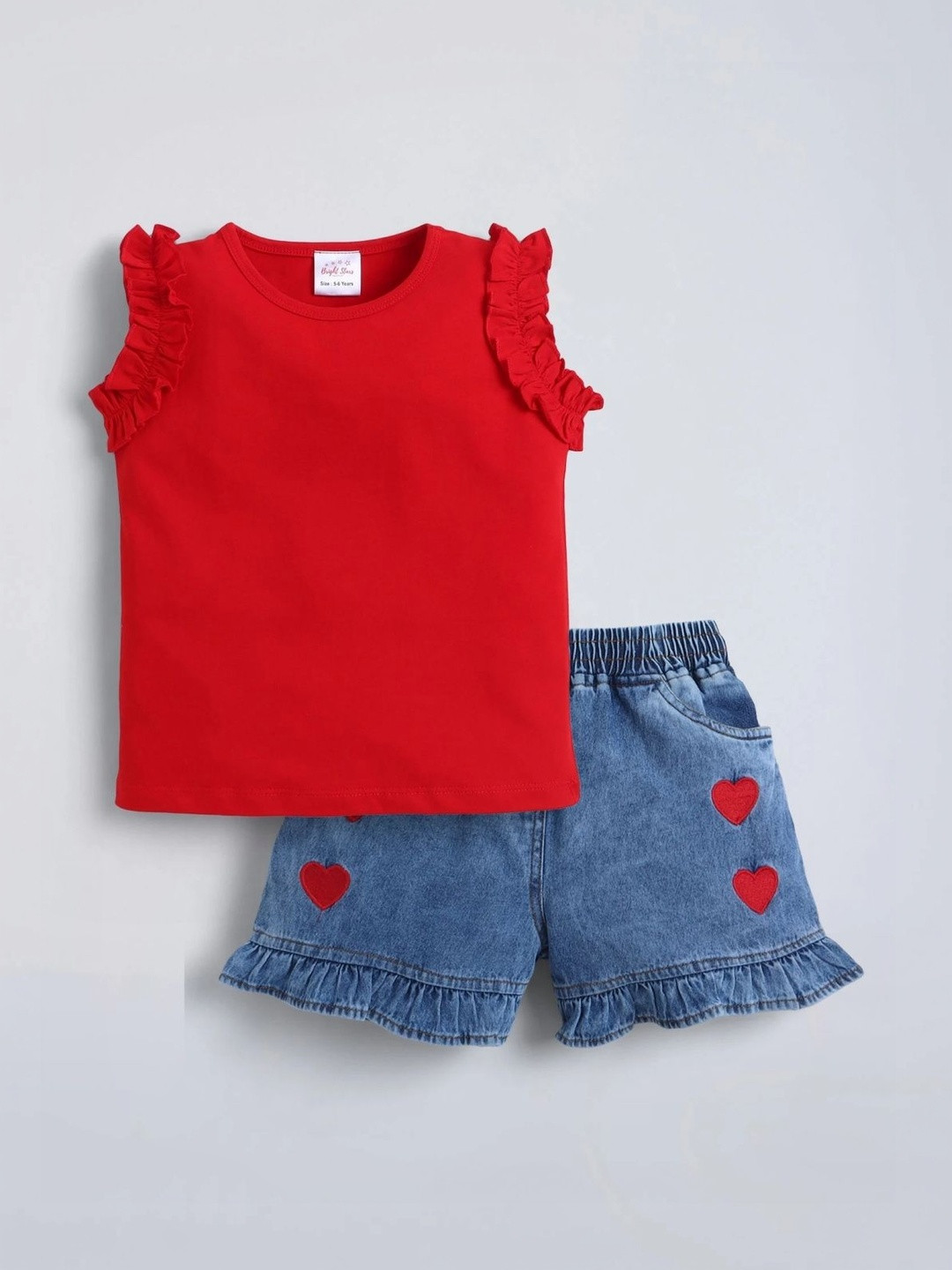 Hopscotch Girls T-shirt with Shorts