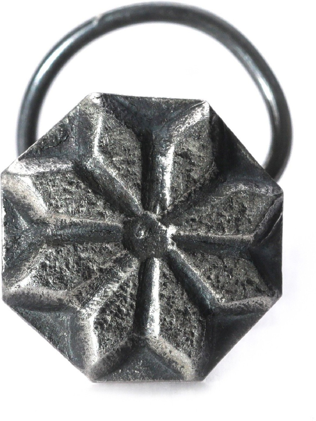 JSAJ Silver-Plated Stud Nosepin