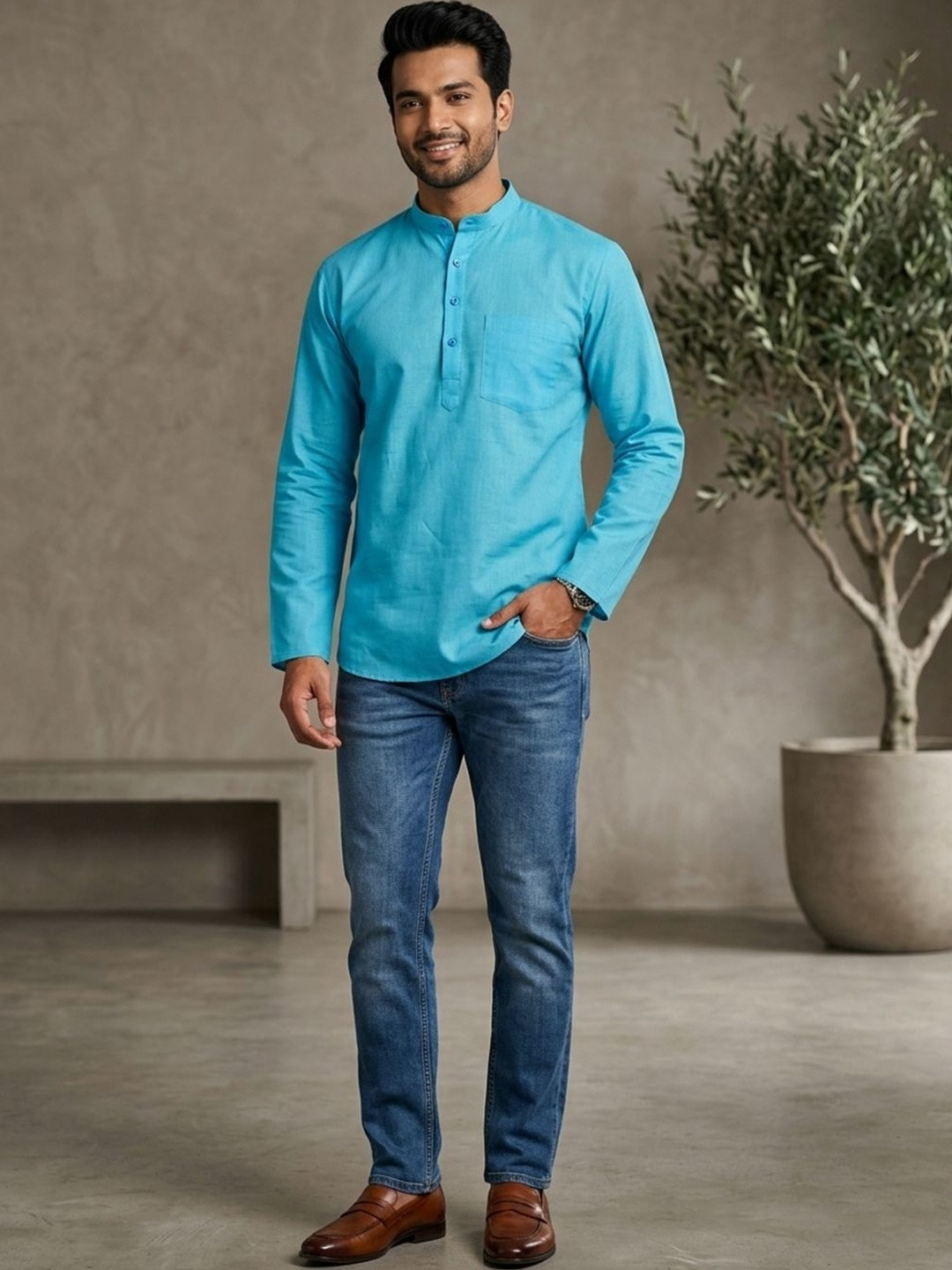 PulseIQ Men Kurta