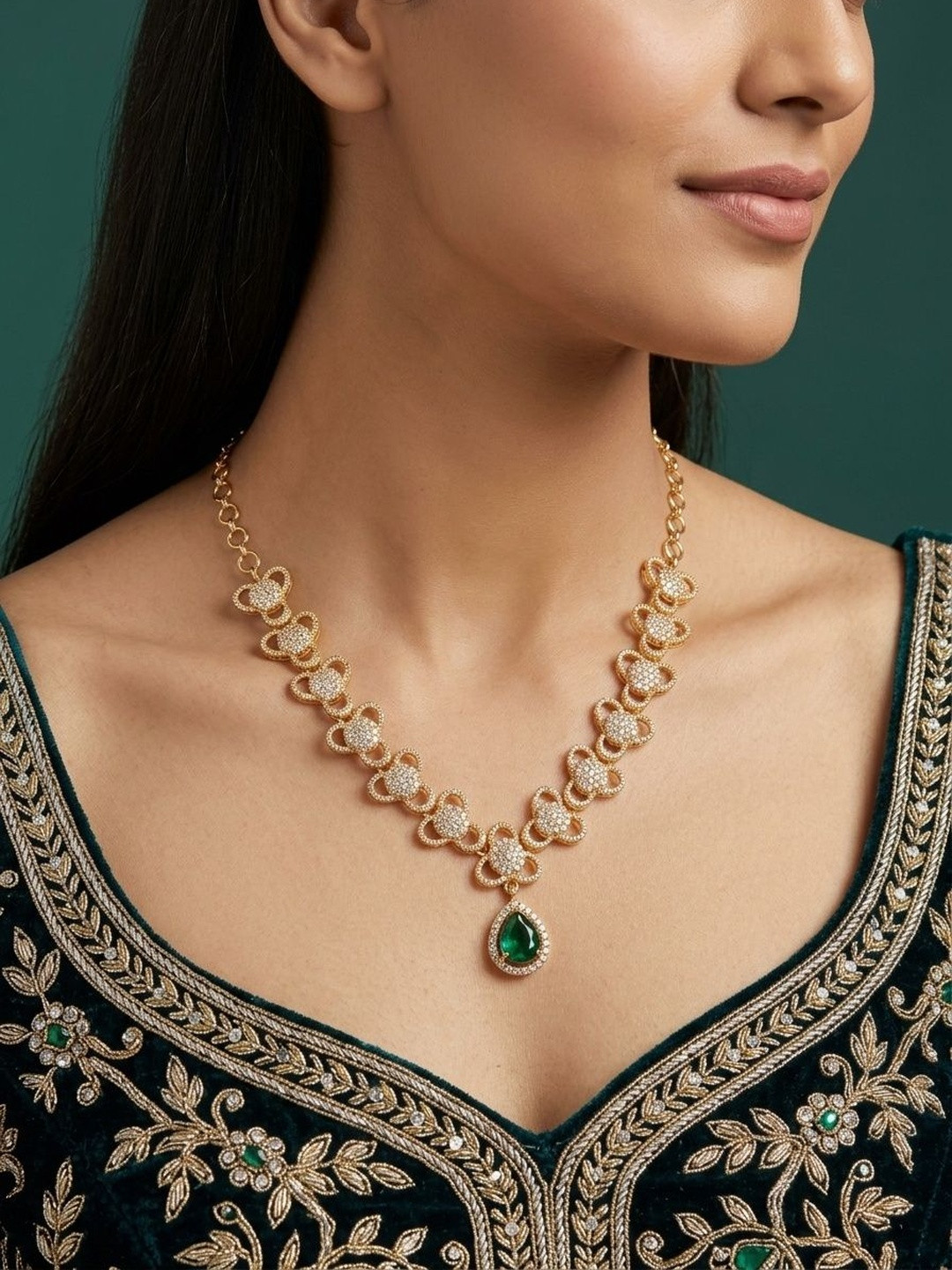 LABEL RUBY Brass Gold-Plated Necklace