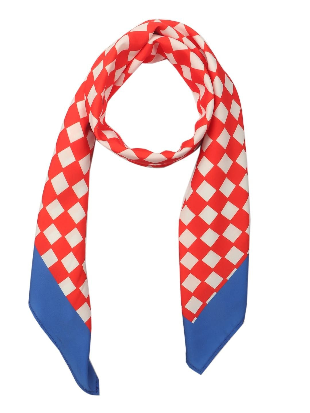 Beau Design Women Checked Scarf