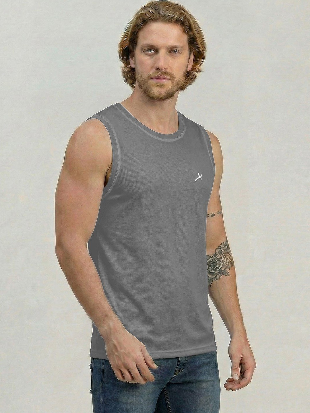 AMUL COMFY Men Ultra Light Micro Fibre Quick Dry Anti Odour Athlix Vest