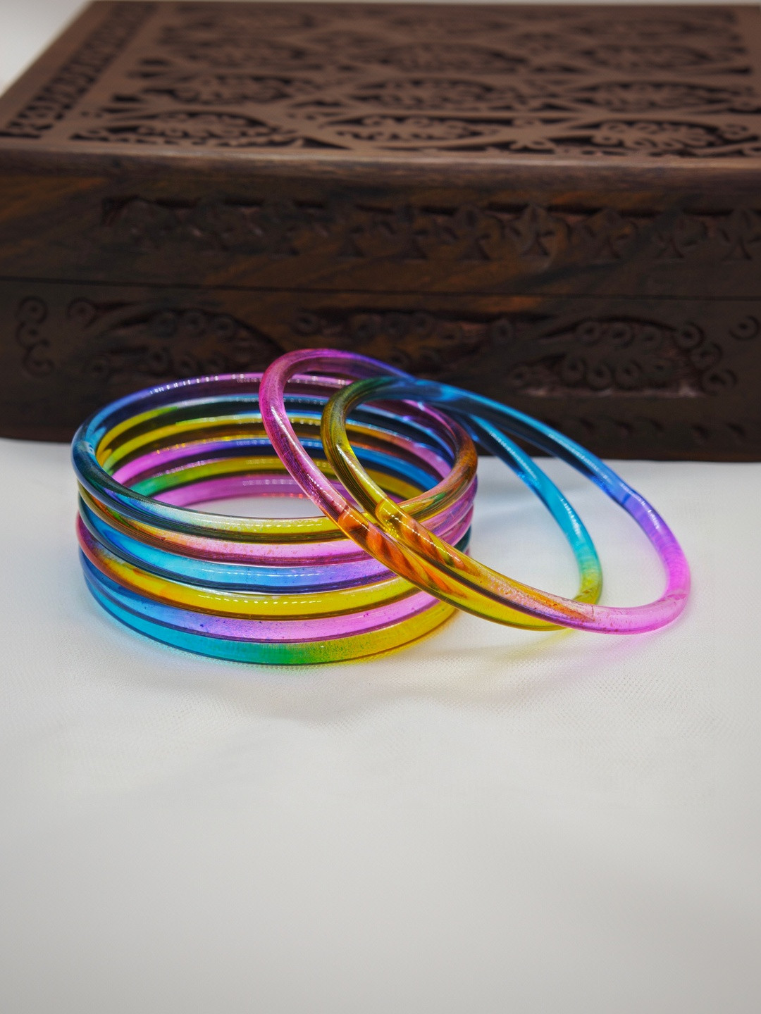 Rajni Jelly Glass Bangles