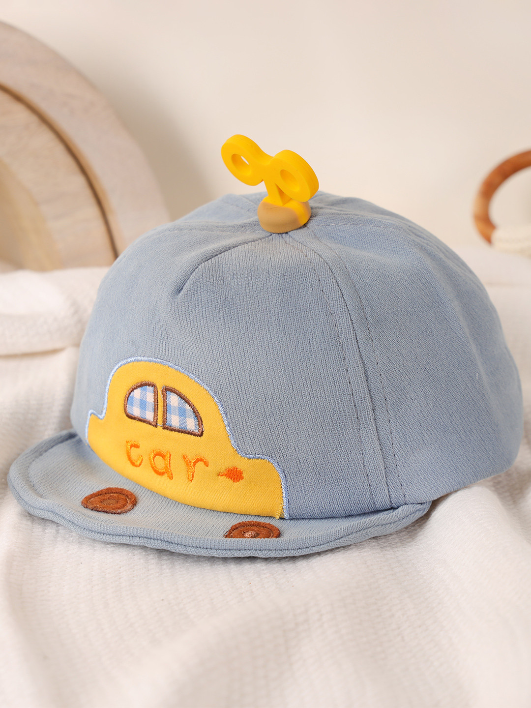 KICKS & CRAWL Kids Embroidered Cotton Baseball Cap