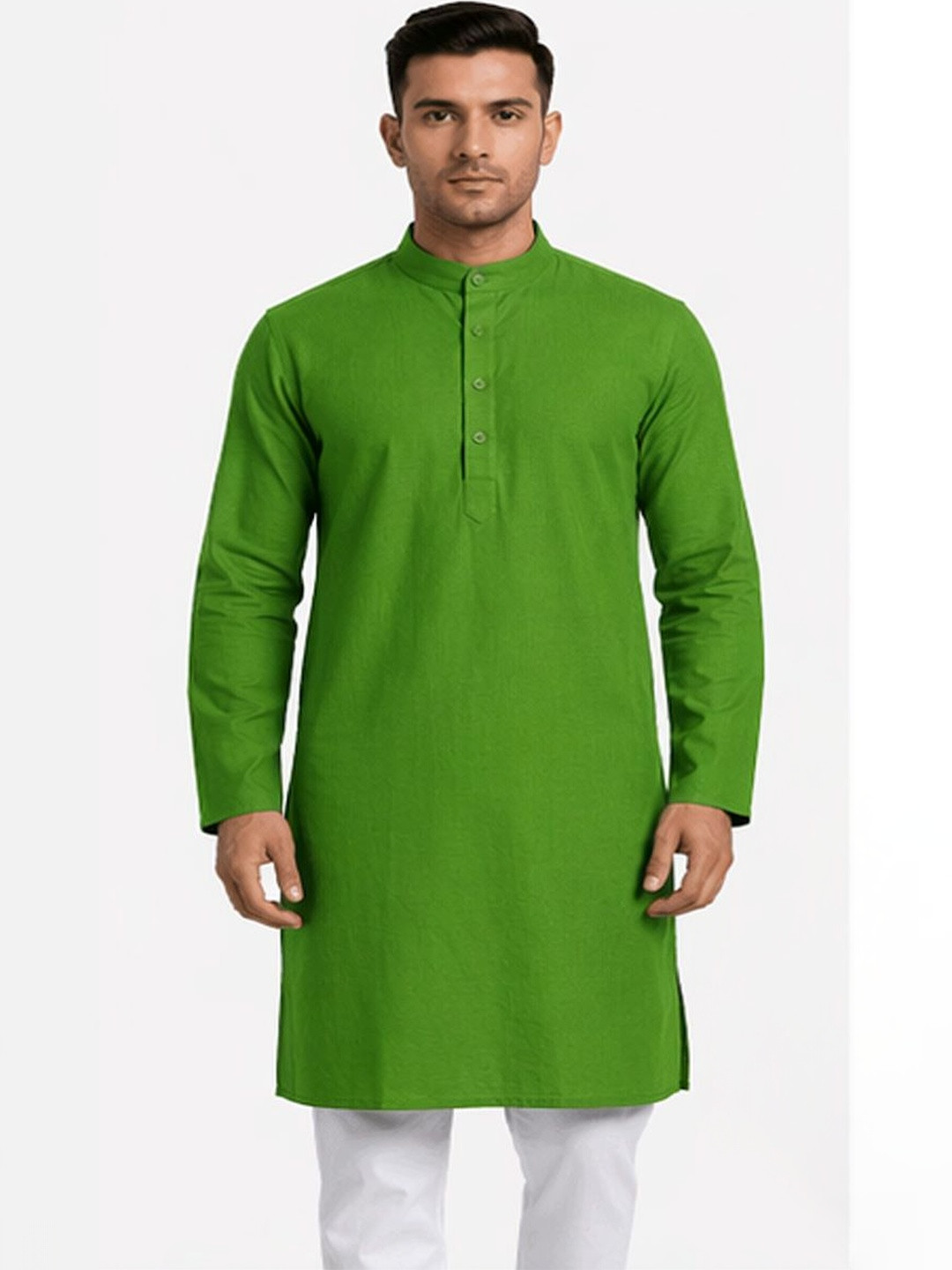 PANTOM Men Regular Pure Cotton Kurta with Pyjamas
