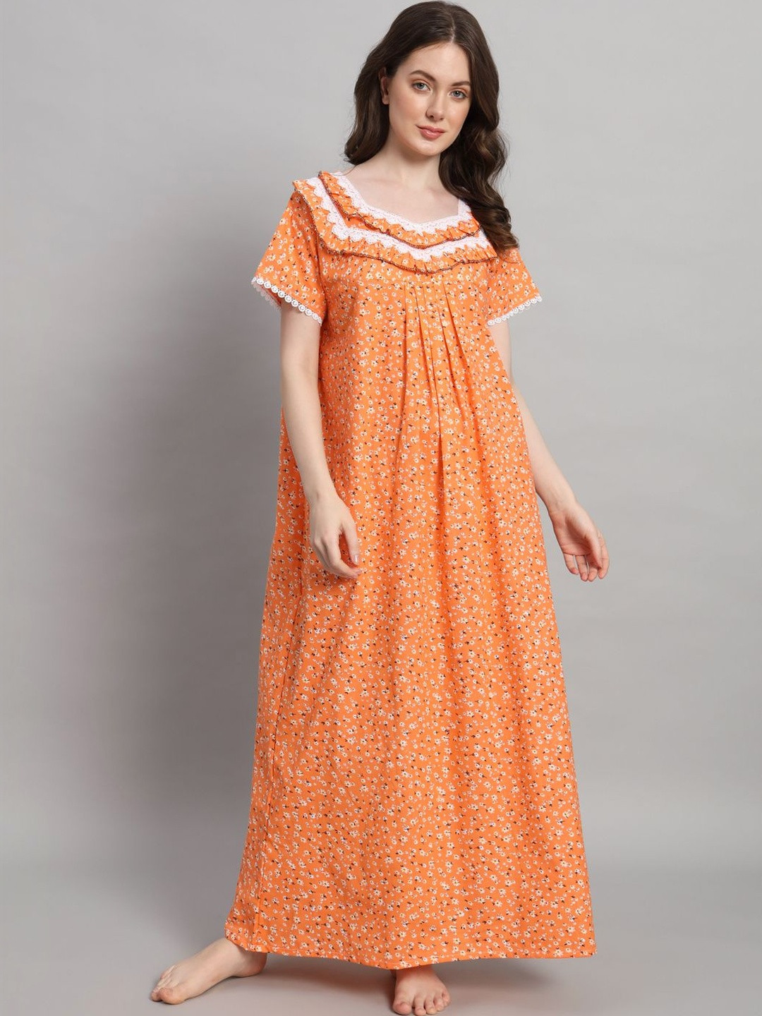 SEPHANI Printed Maxi Nightdress