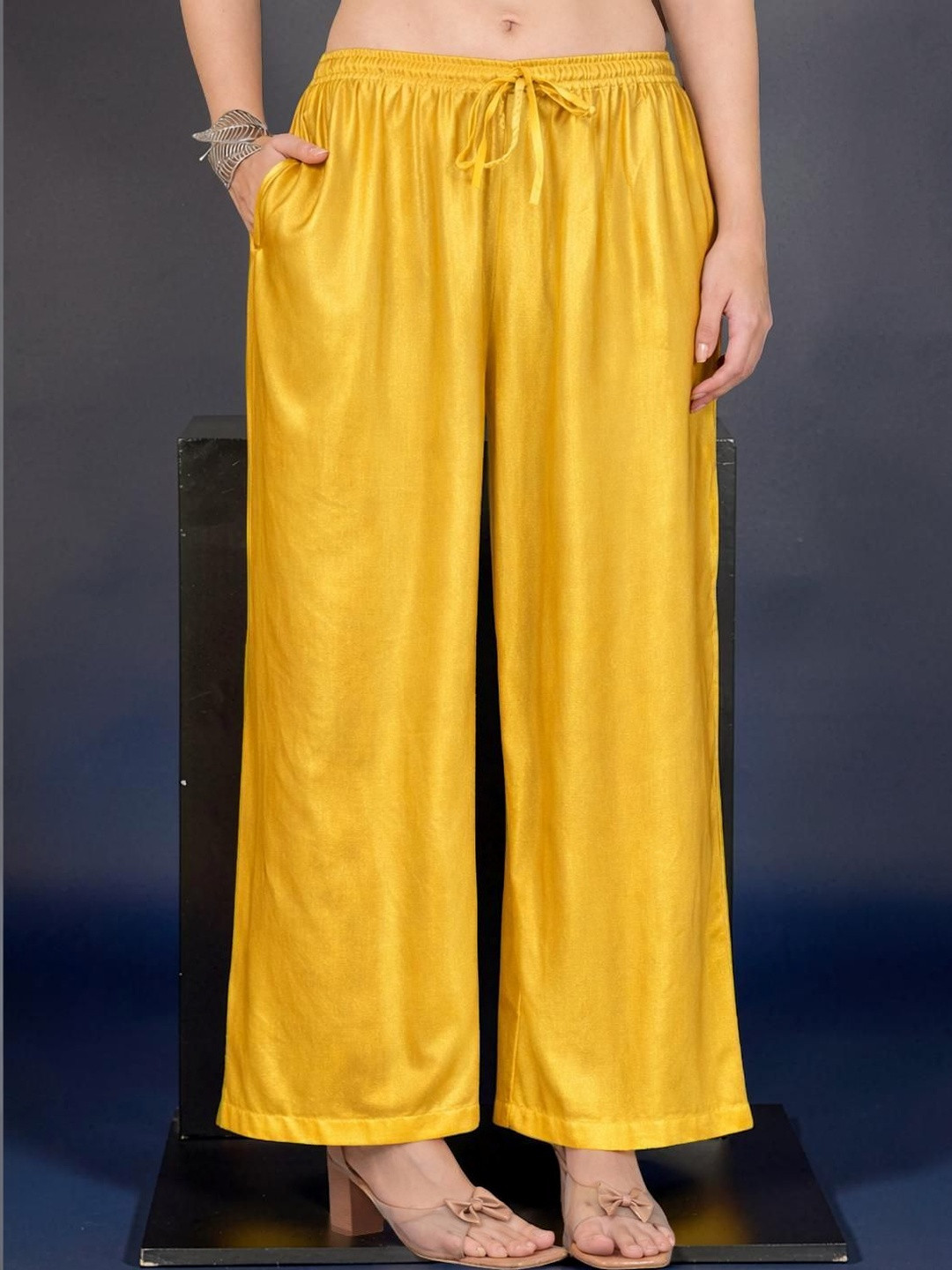 KALINI Women Ethnic Palazzos