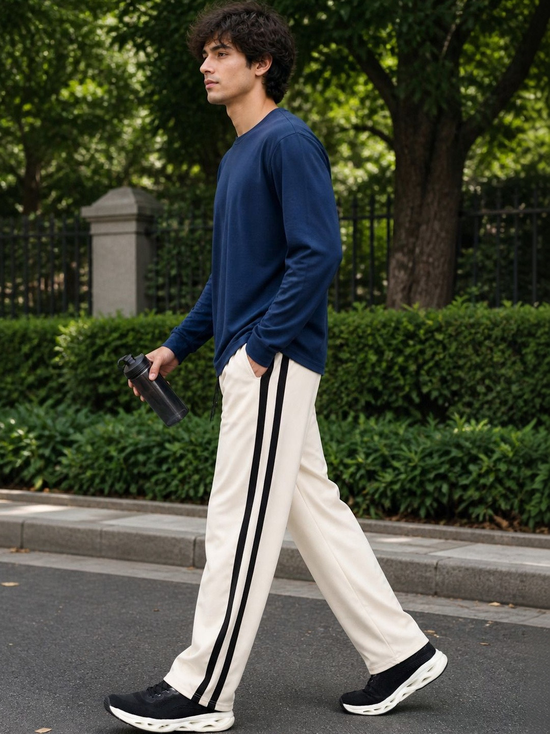 ROOPKAR Men Regular Fit Training Track Pants