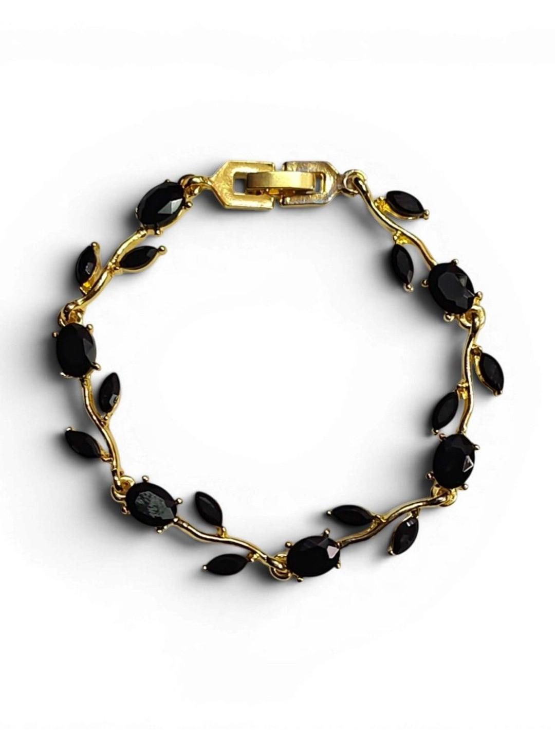 Stylewell Women Enamelled Gold-Plated Link Bracelet