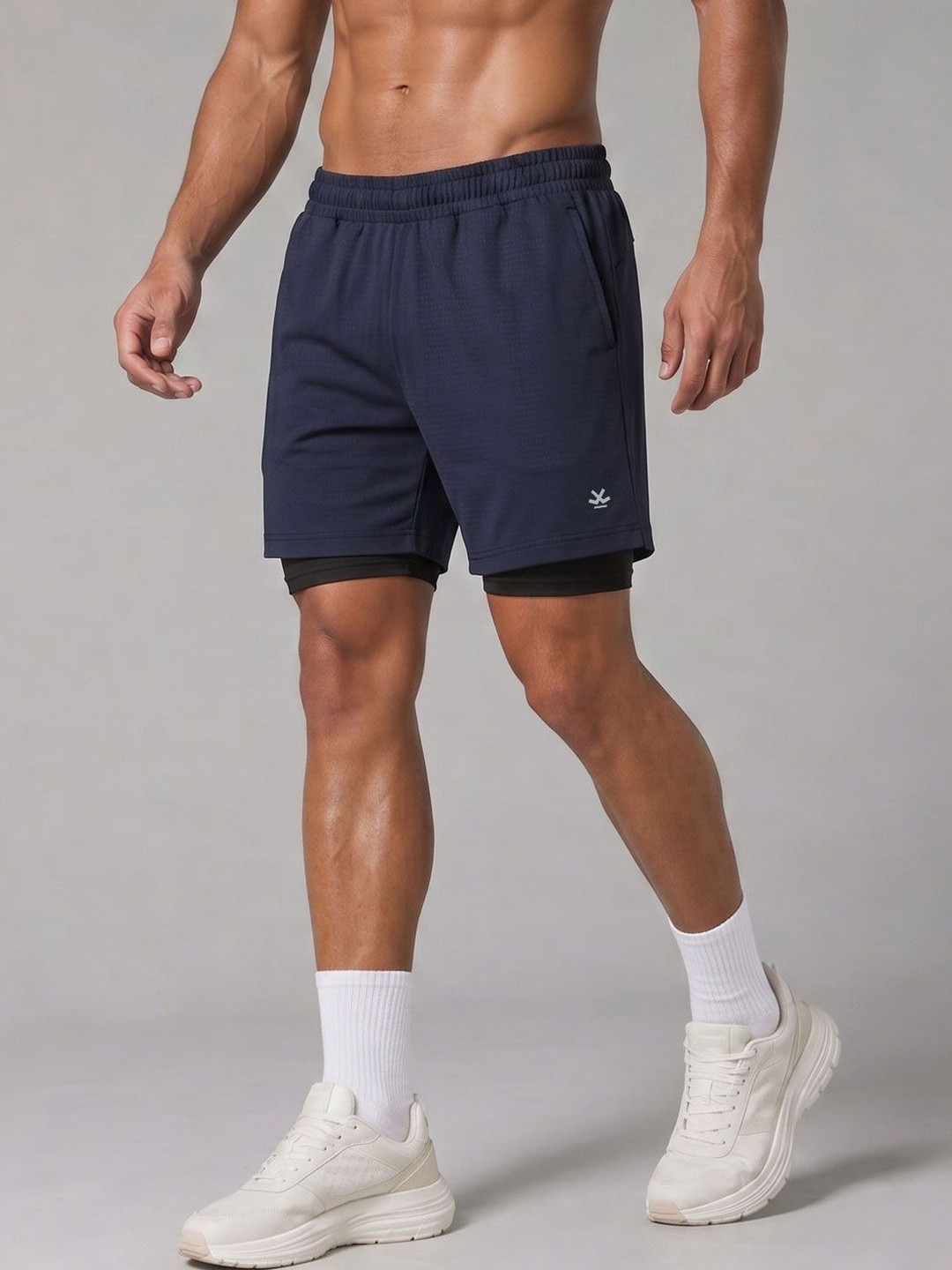 WROGN Men Slim Fit Training or Gym Sports Shorts