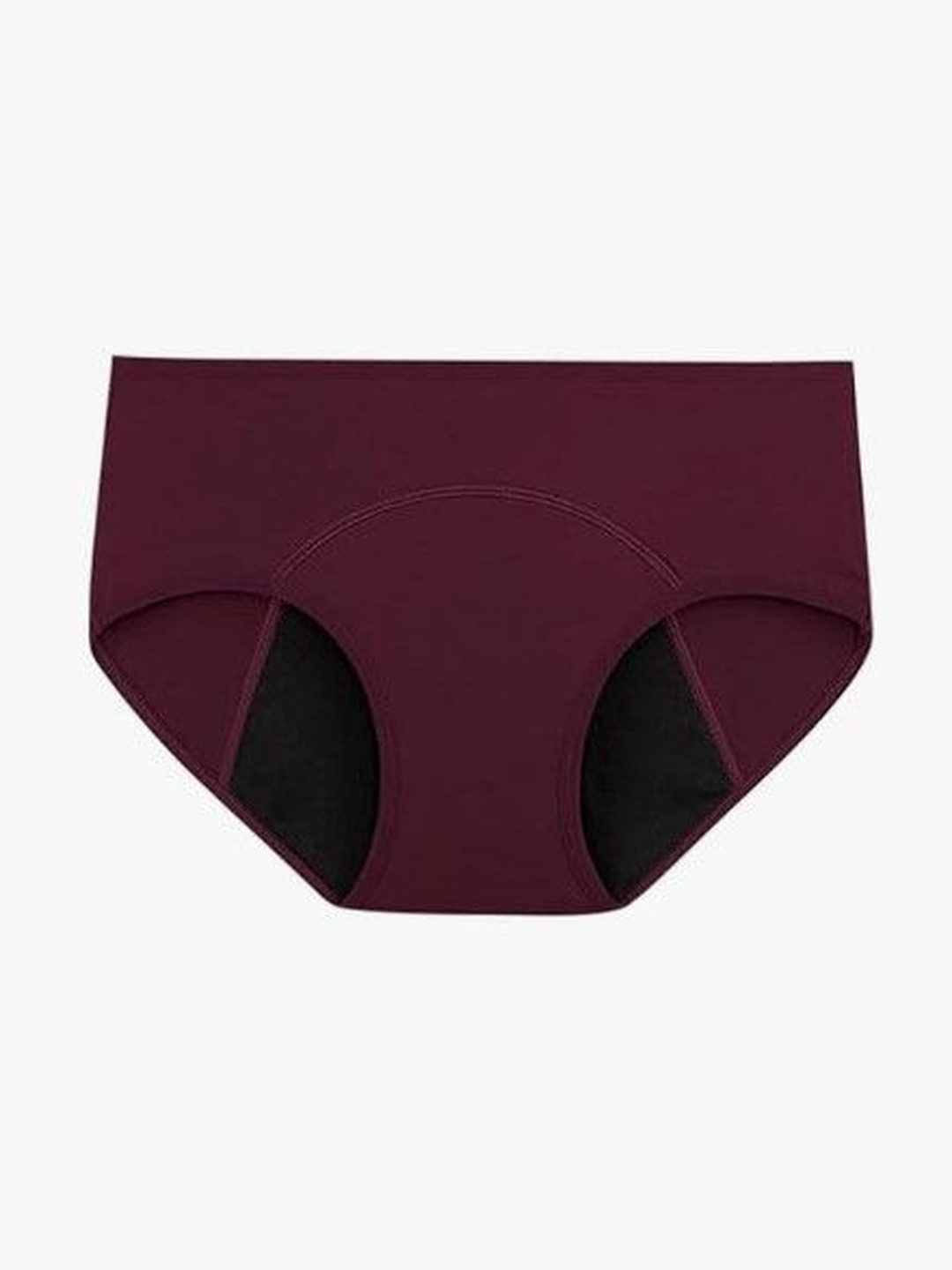 HERE&NOW Women Anti Bacterial Seamless Cotton Blend Period Briefs