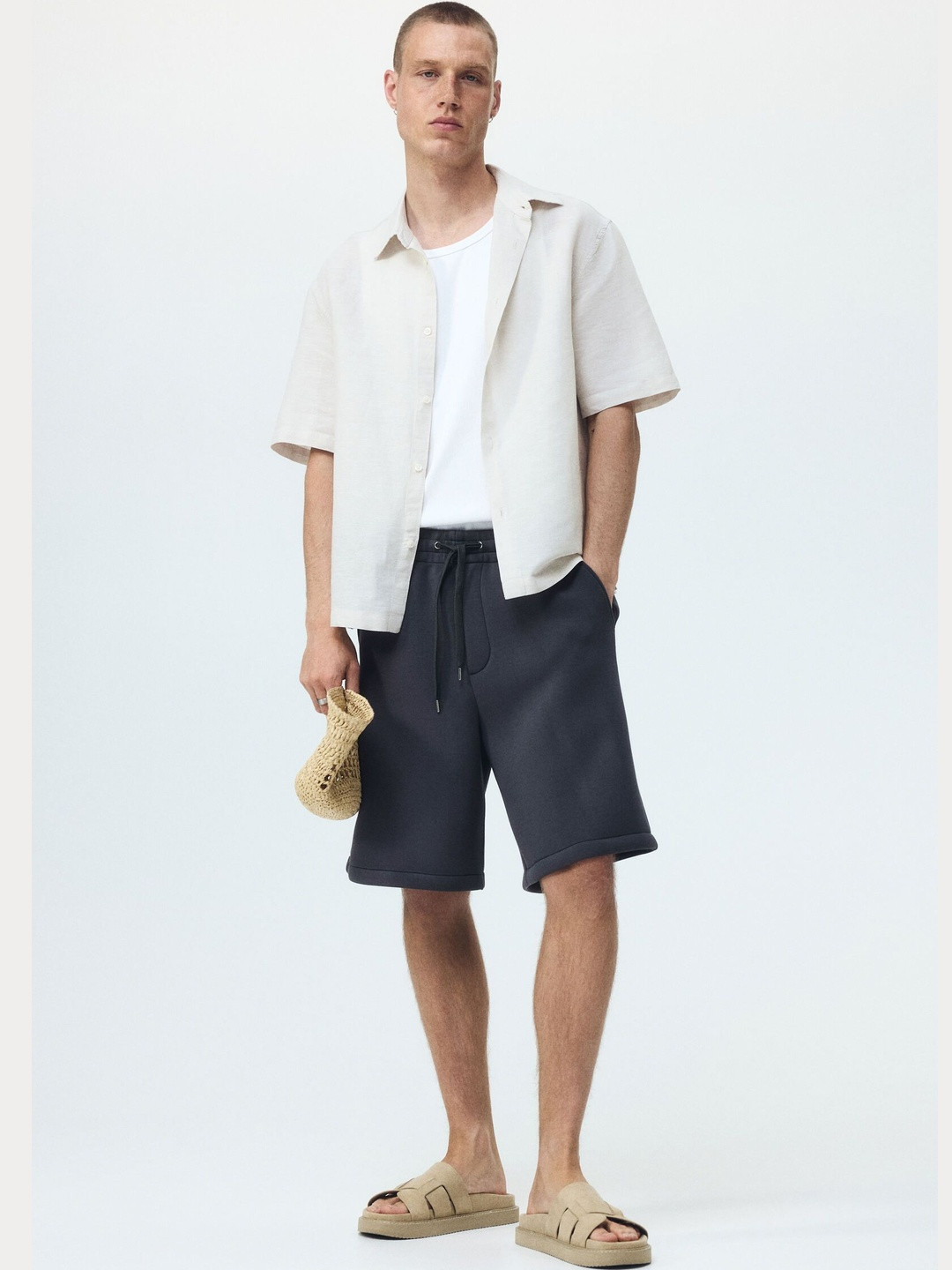 H&M Relaxed Fit Scuba Shorts
