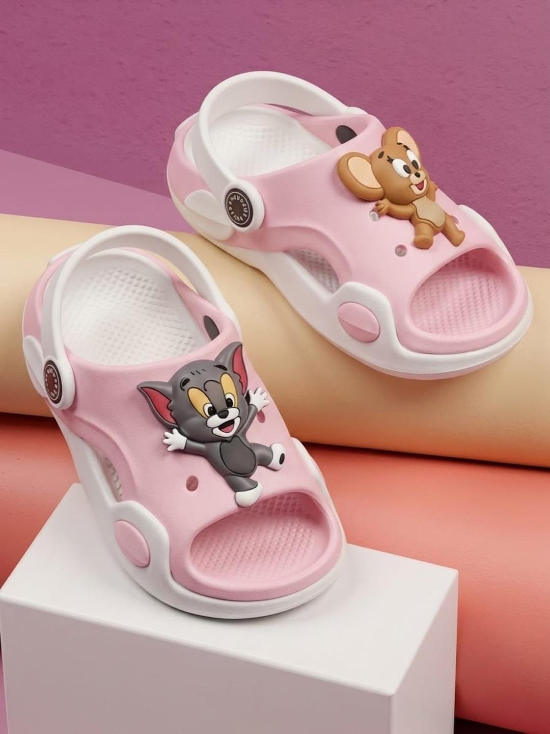 Crazyly Girls Printed Croslite Slip-On