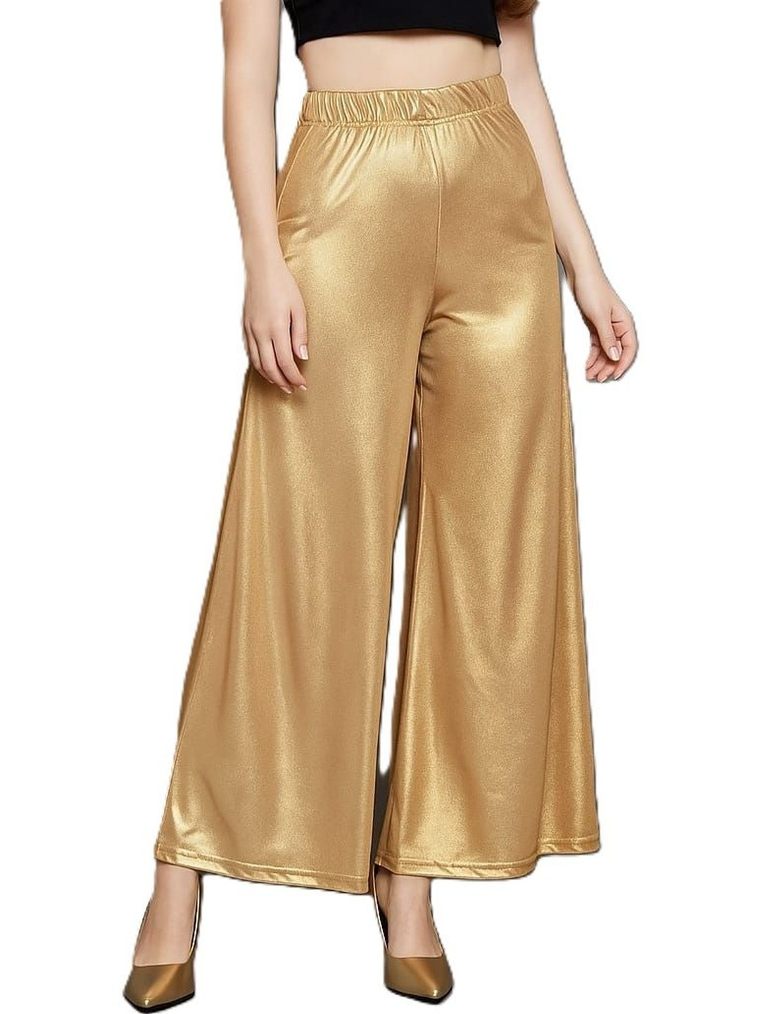 TNQ Women Flared Palazzos