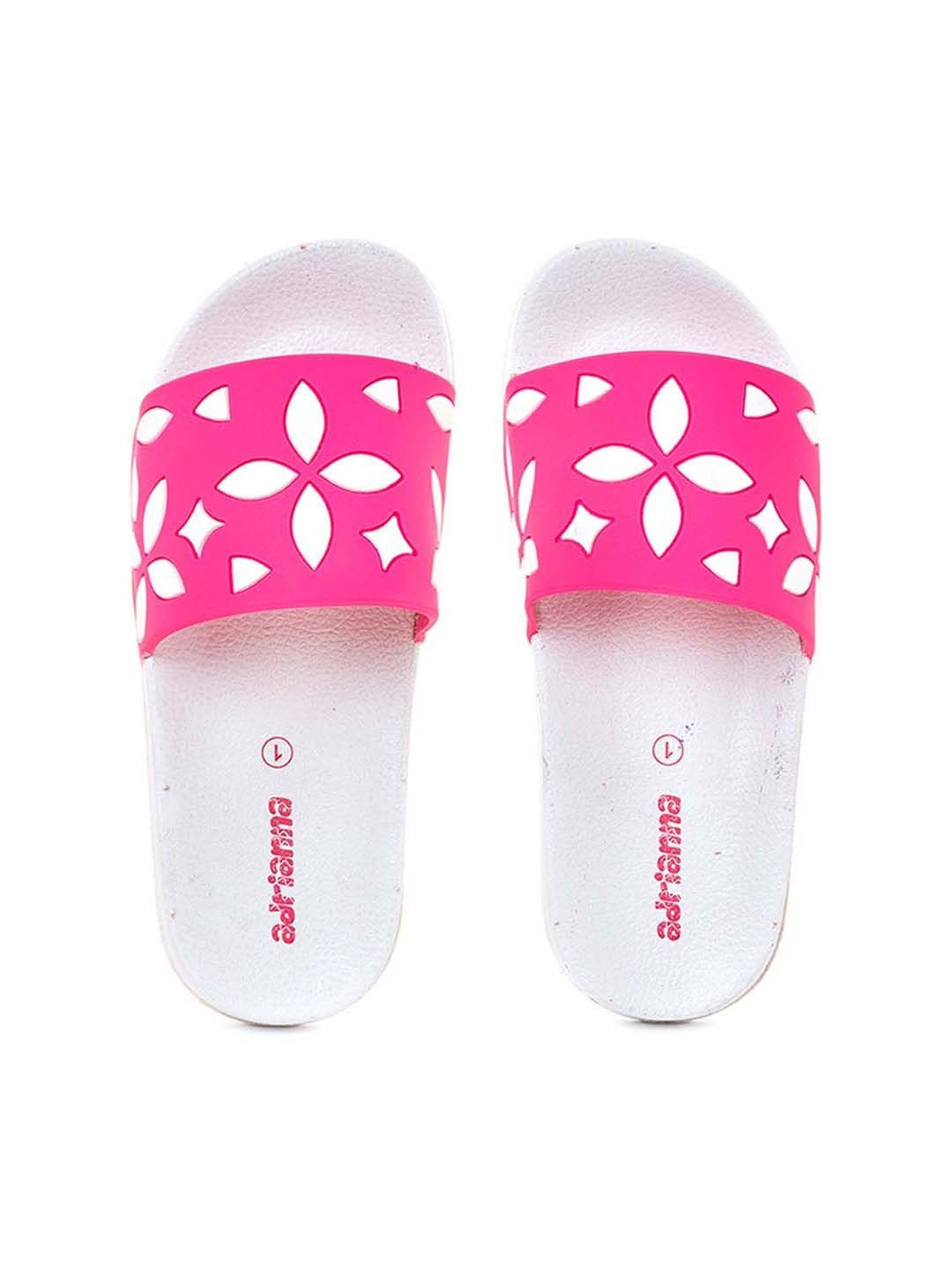 Khadims Girls Printed Sliders