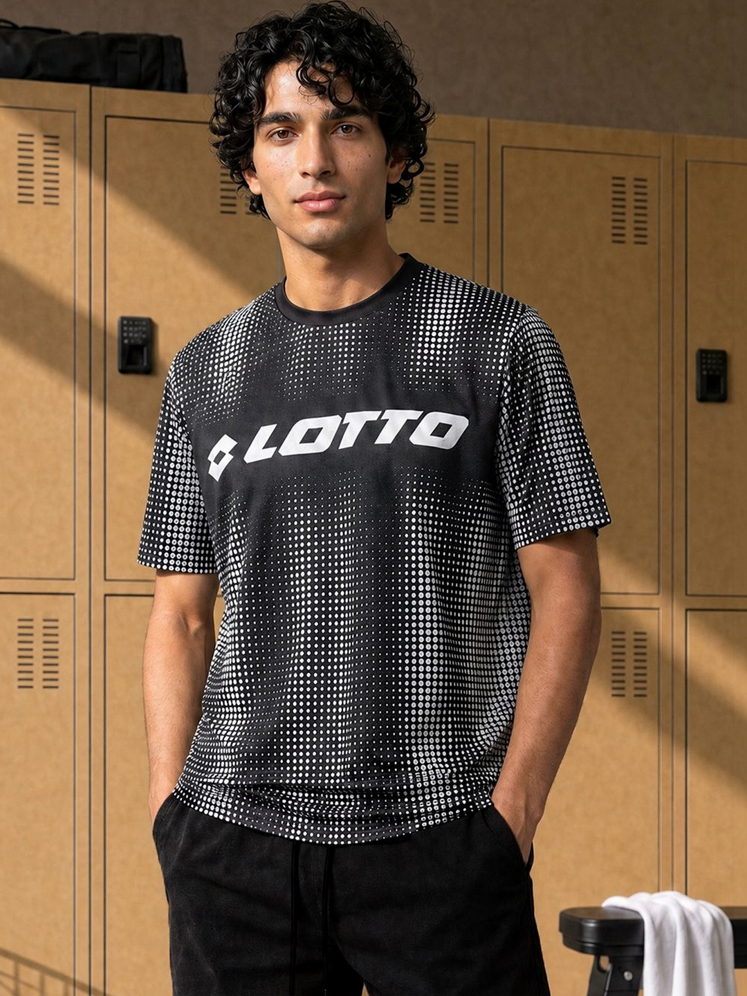 Lotto Men Flash Silver T-Shirt