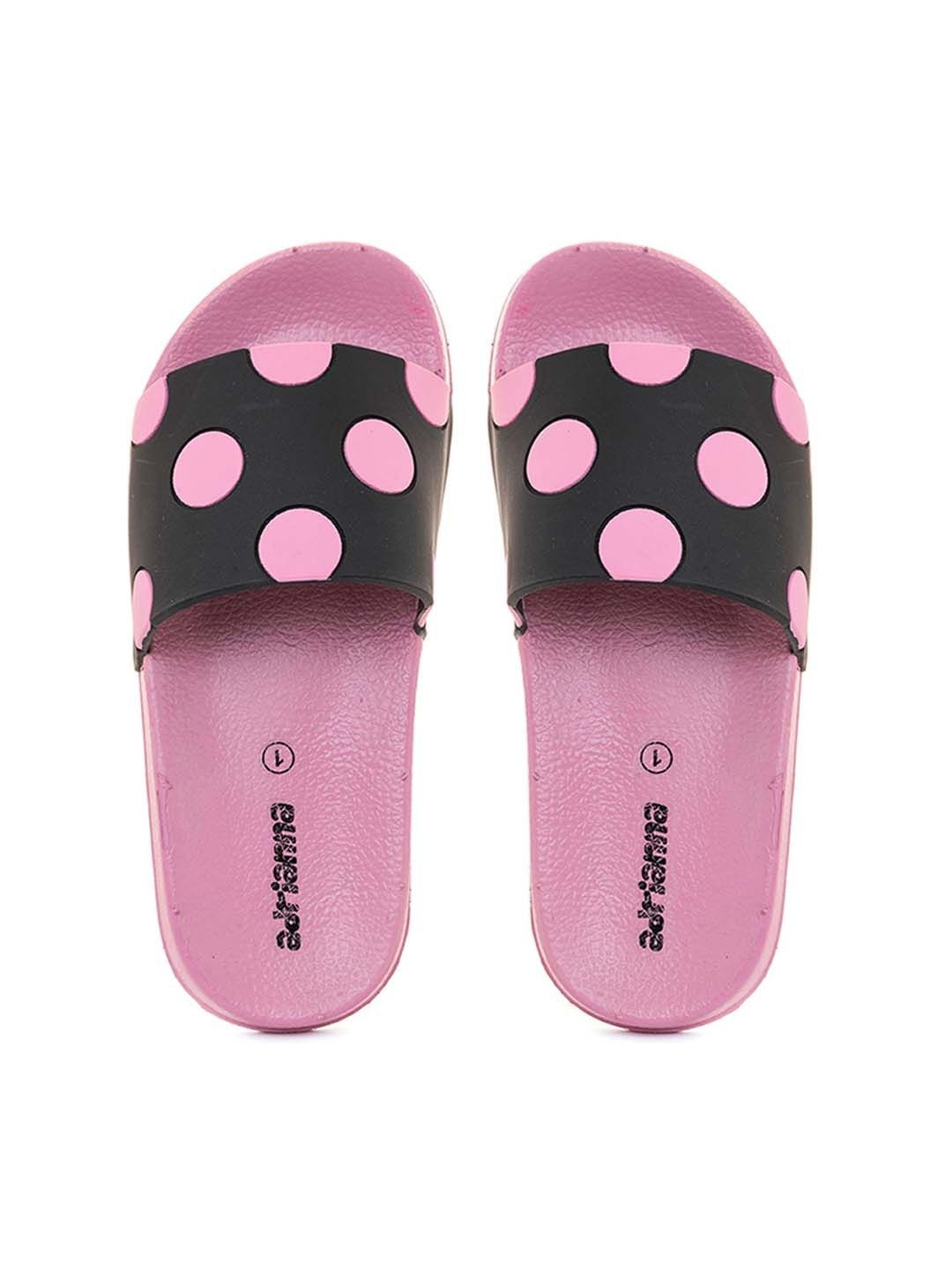 Khadims Girls Printed Sliders
